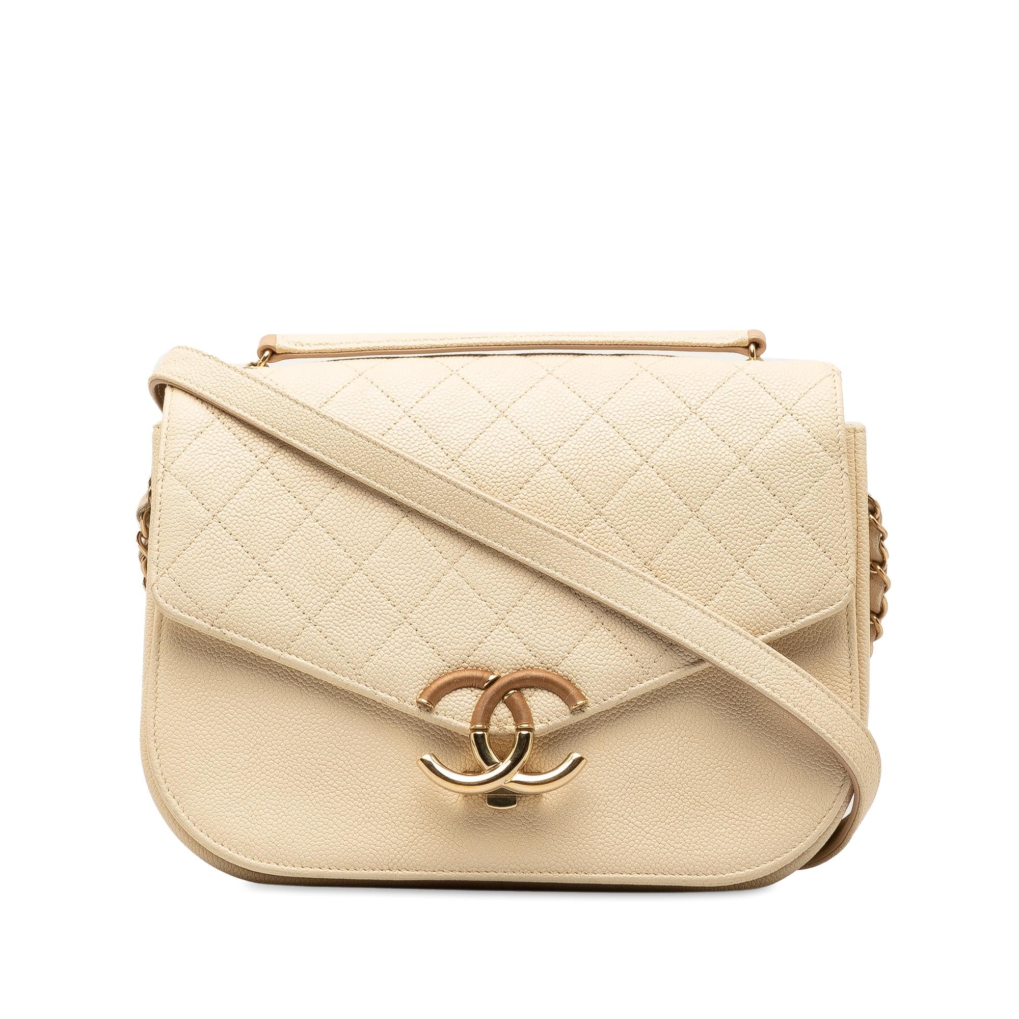 Chanel Medium Caviar Paris Cuba Thread Around Flap