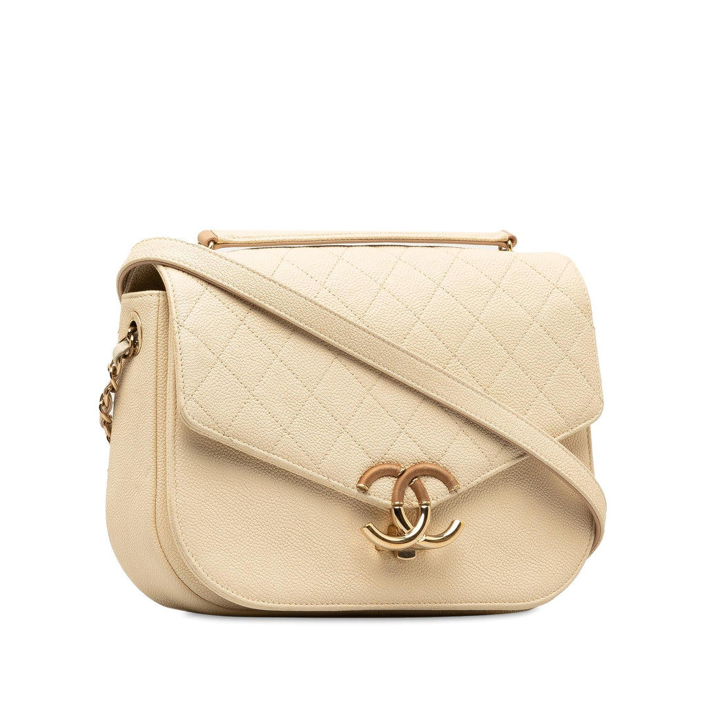 Chanel Medium Caviar Paris Cuba Thread Around Flap