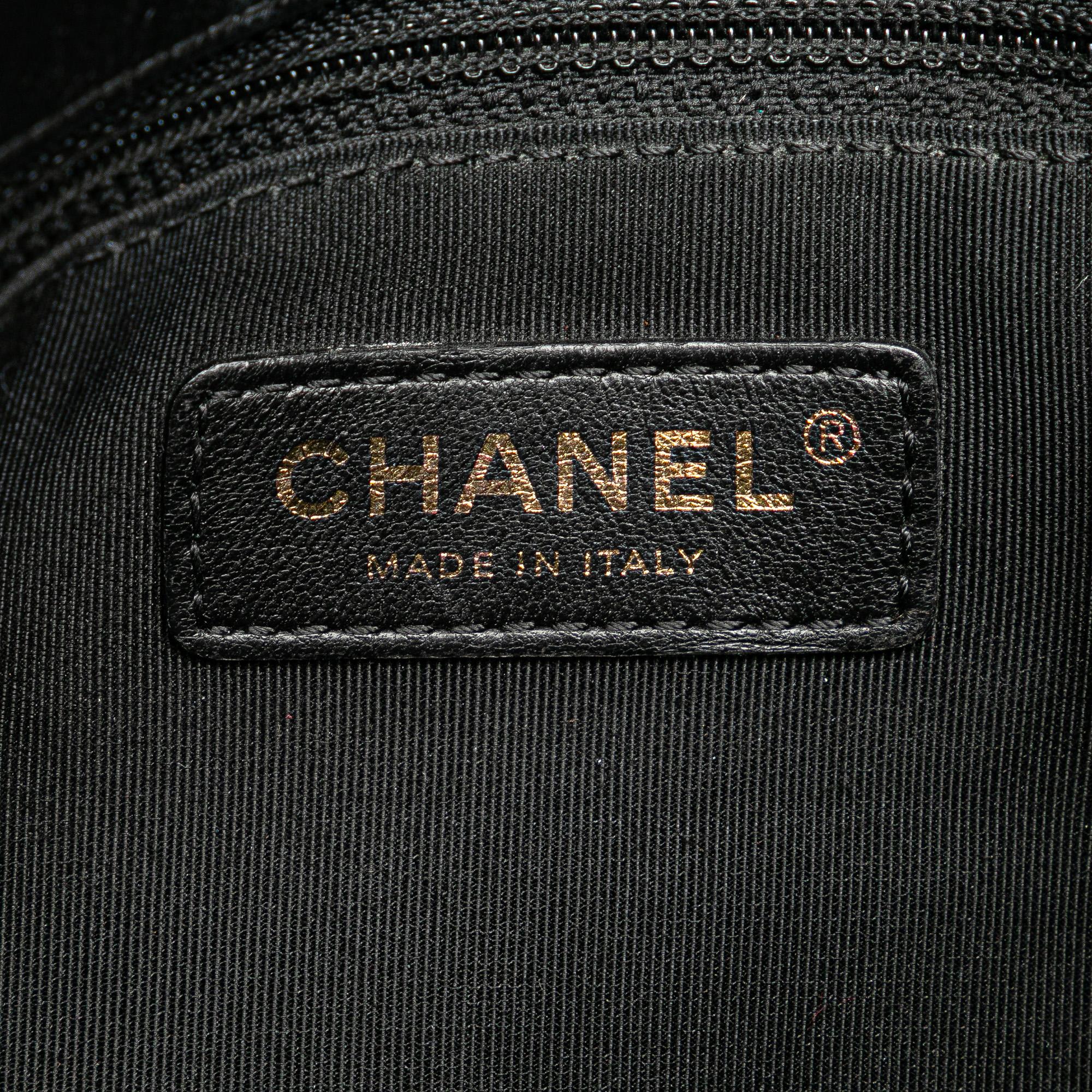 Chanel Medium Chevron Calfskin Elaphe Stitched Chic Top Handle Flap