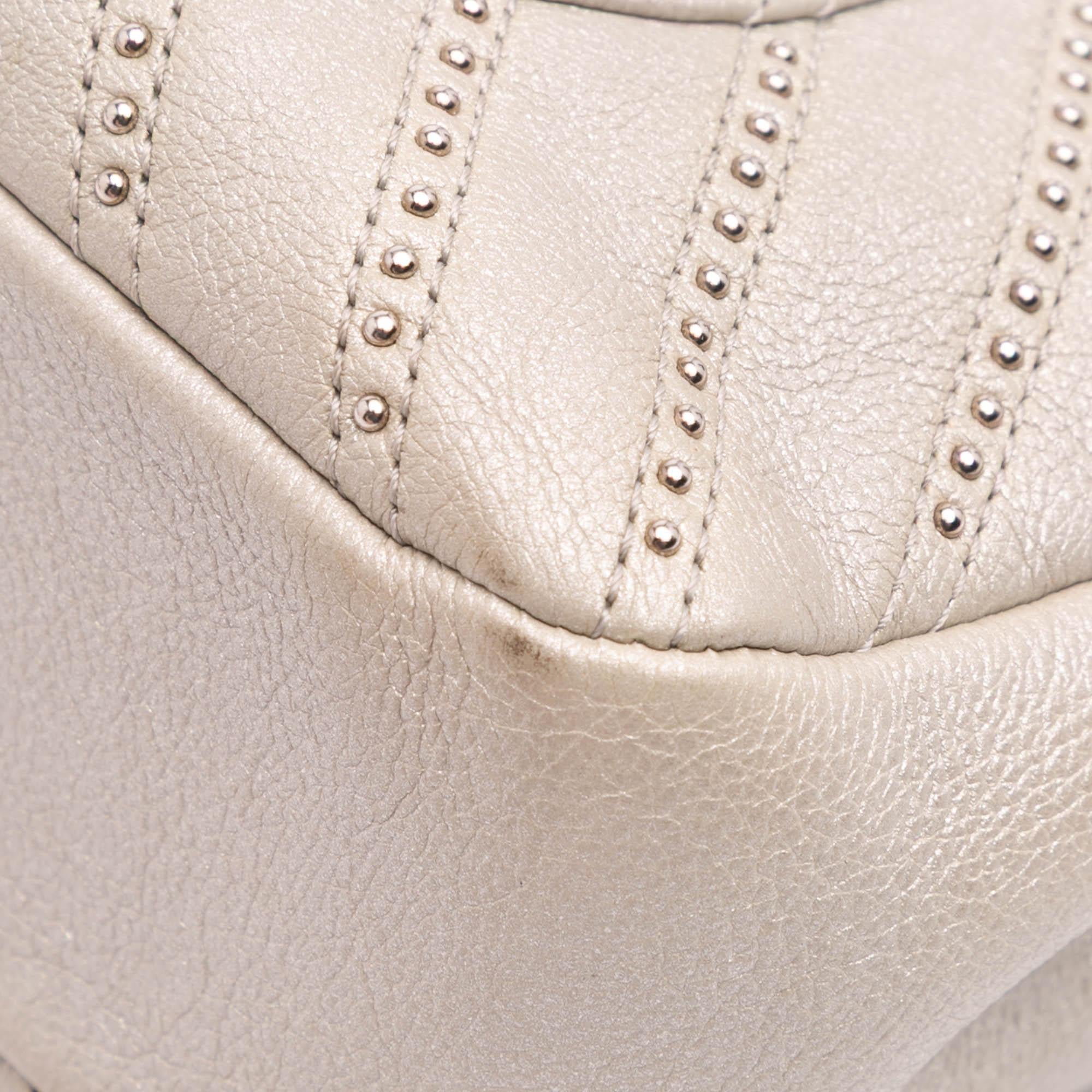 Chanel Medium Chevron Calfskin Stud Wars Flap