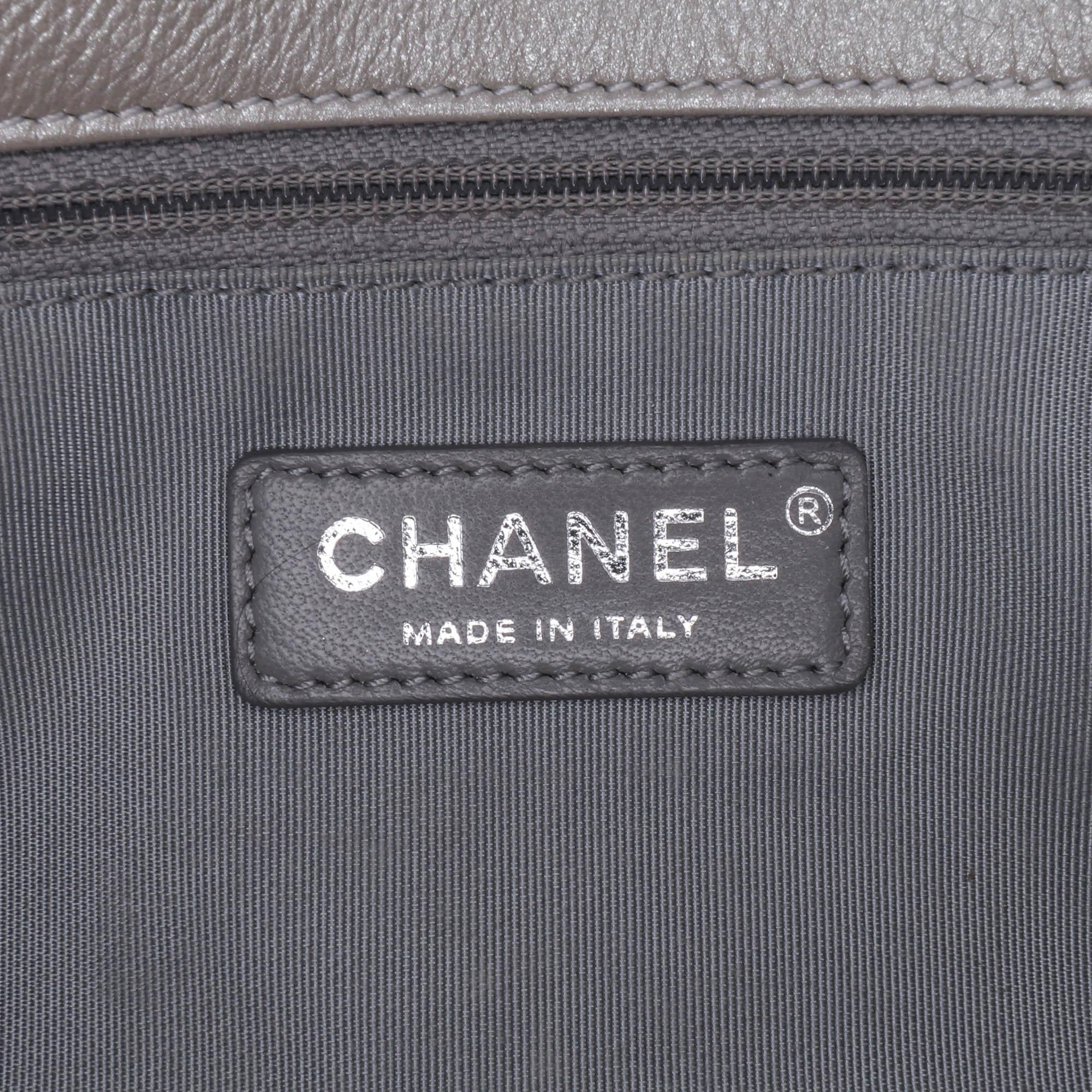 Chanel Medium Chevron Calfskin Stud Wars Flap