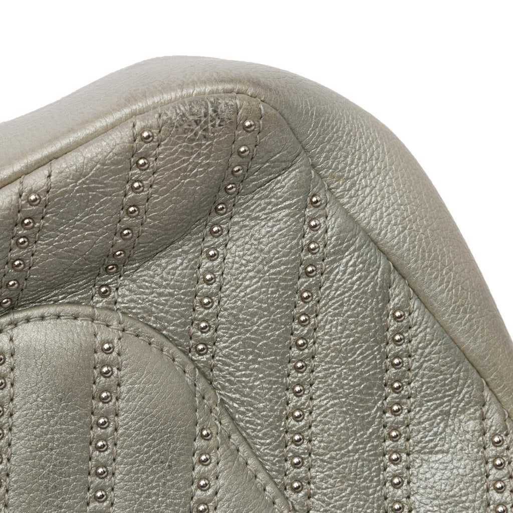 Chanel Medium Chevron Calfskin Stud Wars Flap