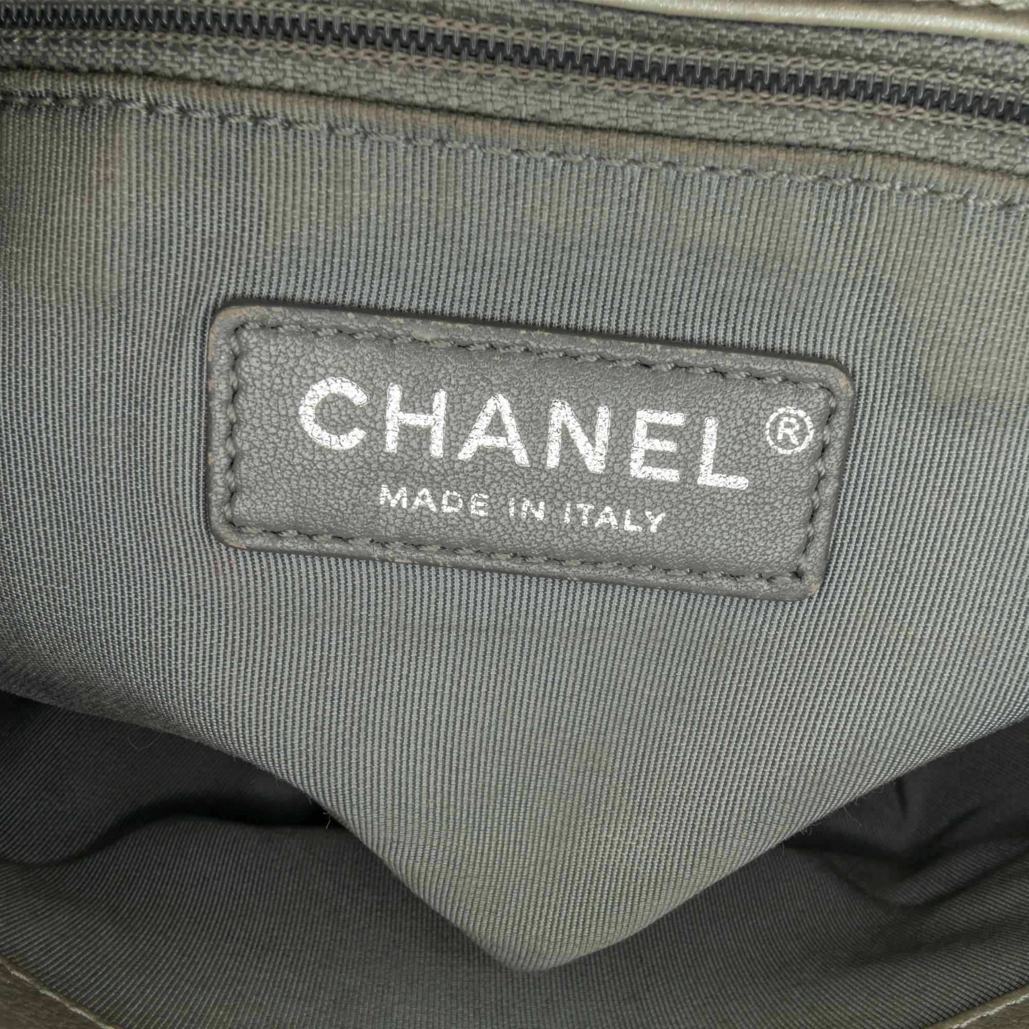 Chanel Medium Chevron Calfskin Stud Wars Flap