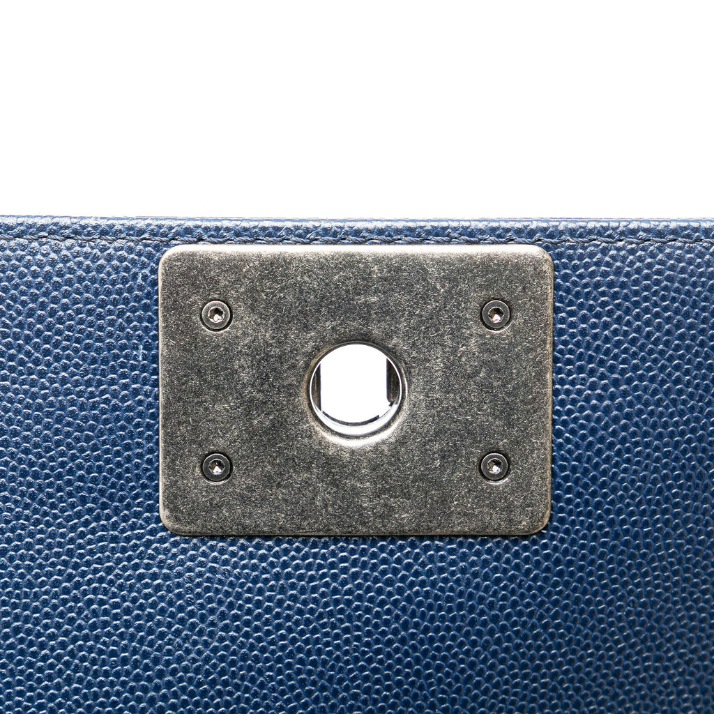 Chanel Medium Chevron Caviar Boy Flap