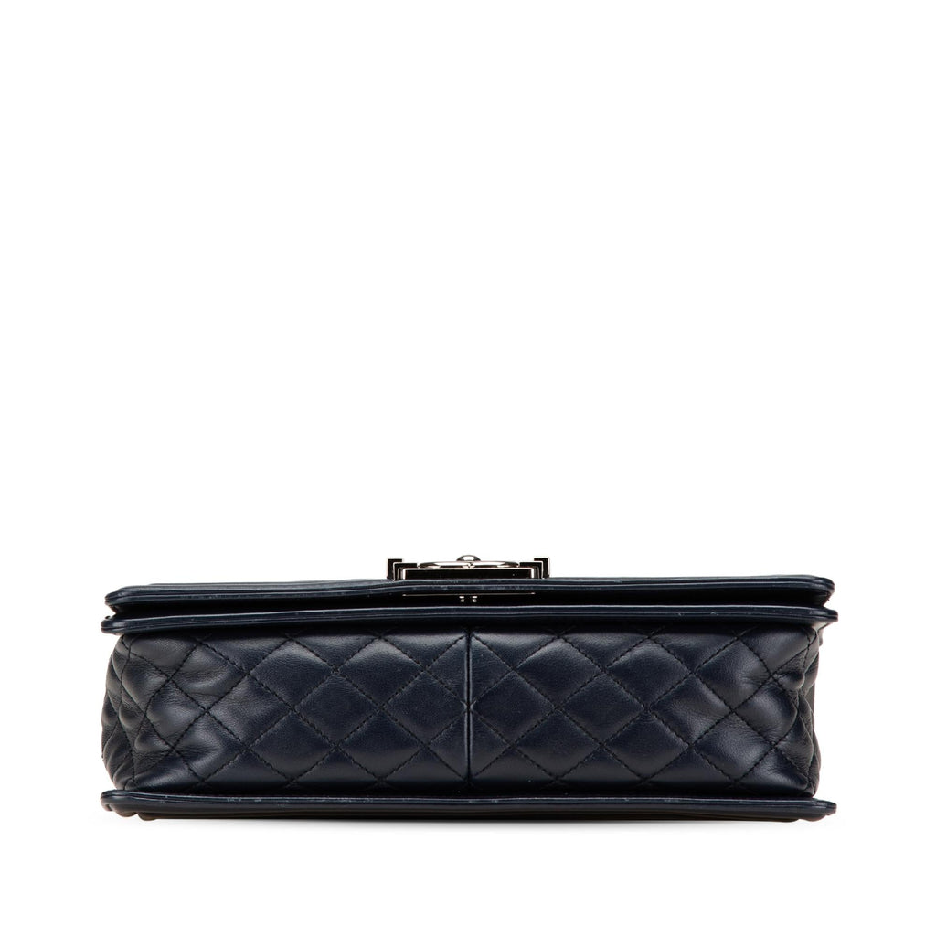 Chanel Medium Chevron Lambskin Boy Flap