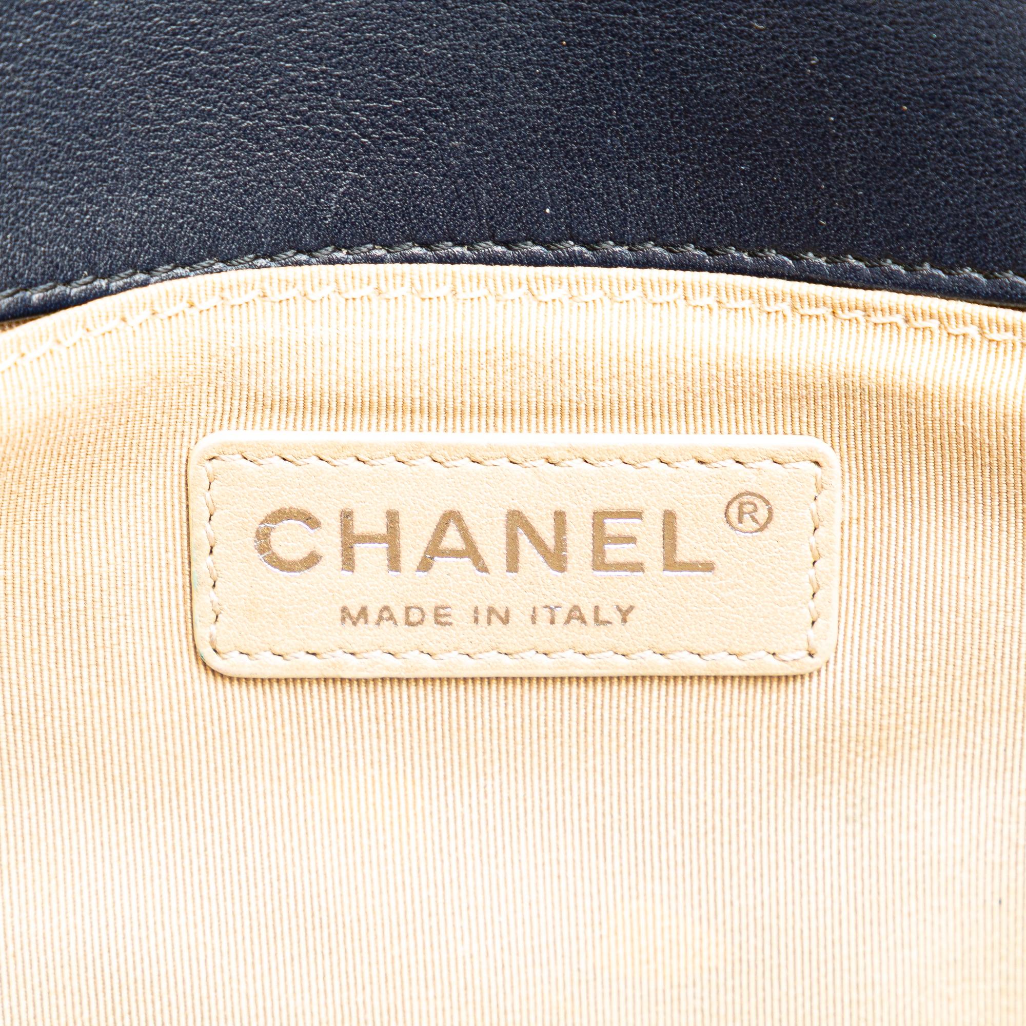 Chanel Medium Chevron Lambskin Boy Flap