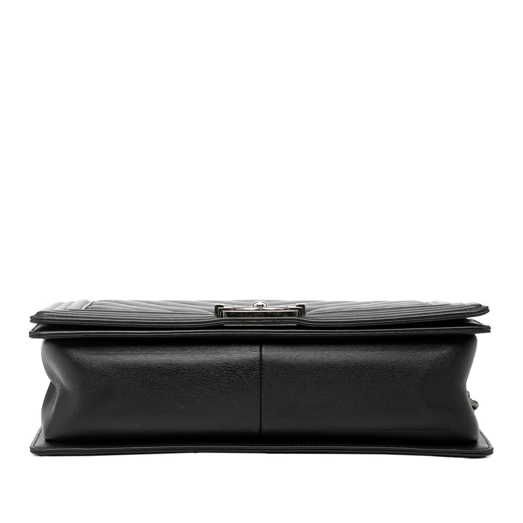 Chanel Medium Chevron Lambskin Boy Flap