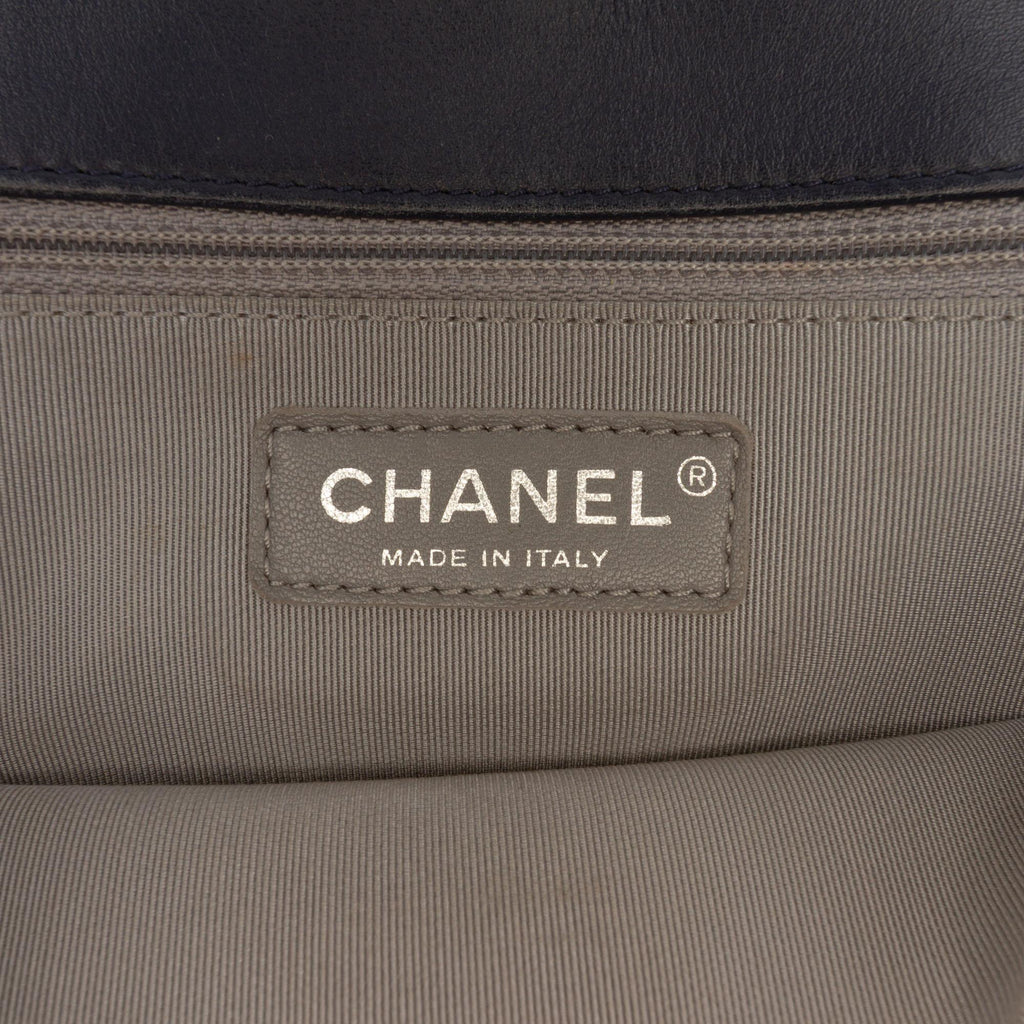 Chanel Medium Chevron Lambskin Boy Flap
