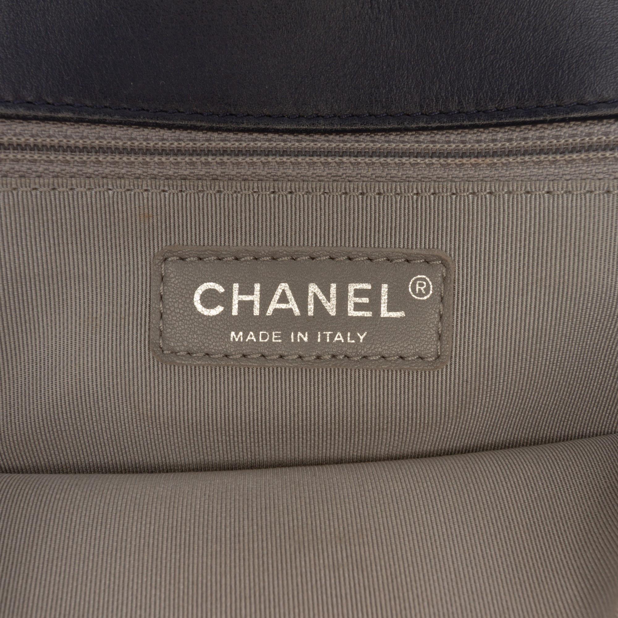 Chanel Medium Chevron Lambskin Boy Flap