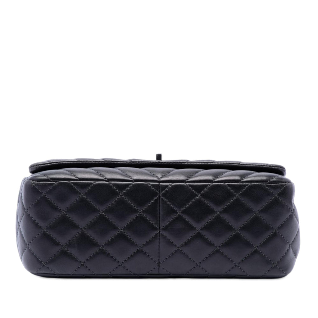 Chanel Medium Chevron Lambskin Surpique Flap
