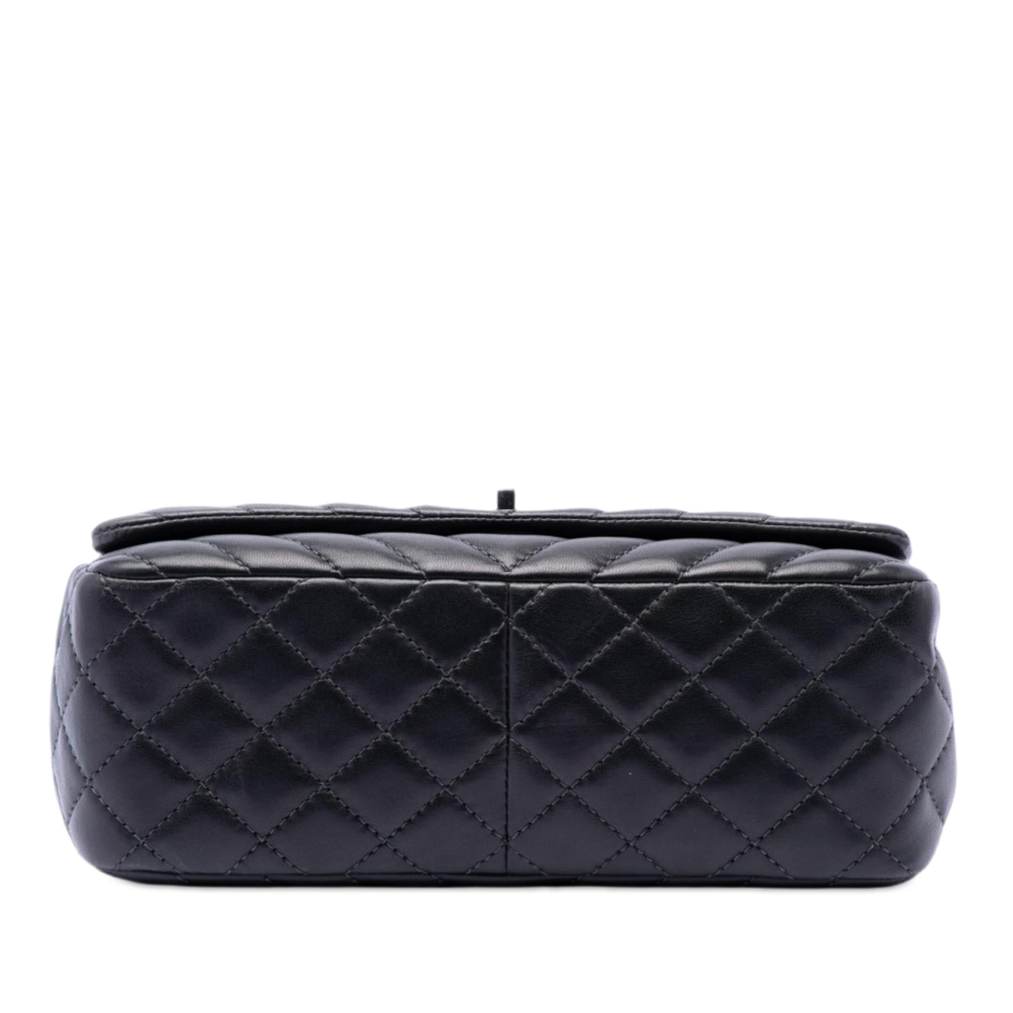 Chanel Medium Chevron Lambskin Surpique Flap