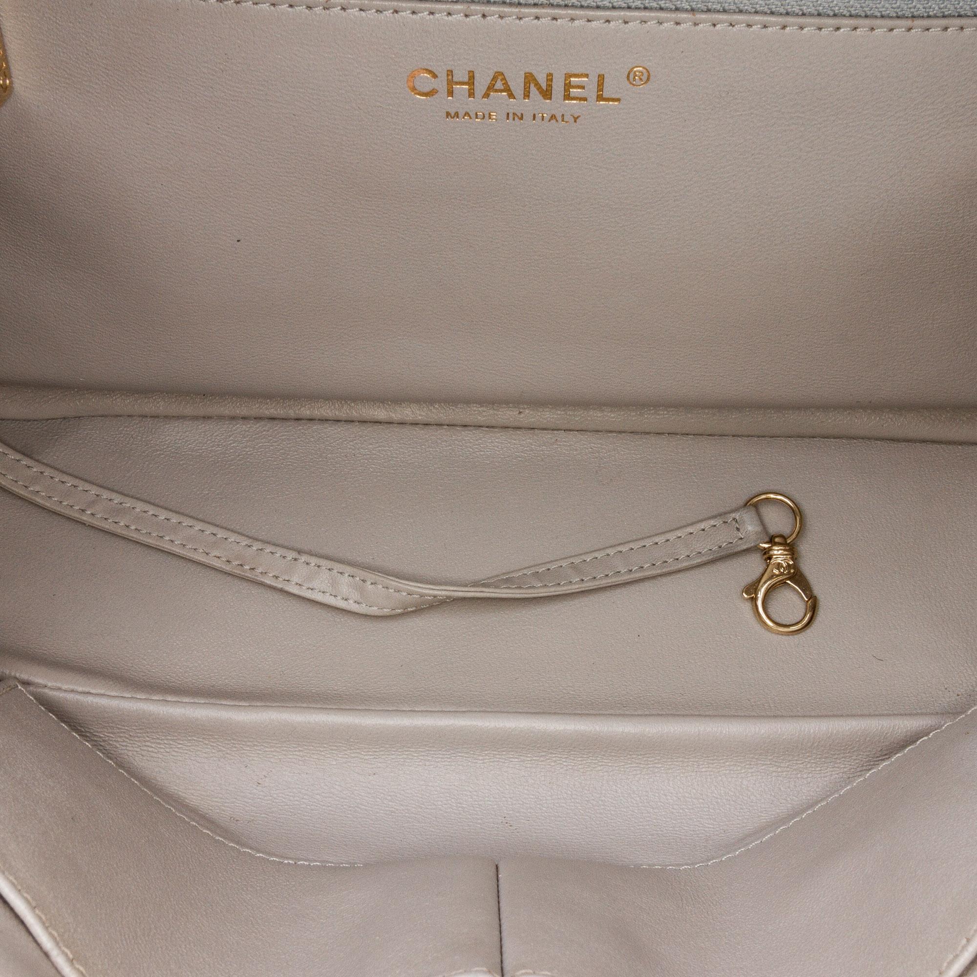 Chanel Medium Chevron Lambskin Trendy CC Bowling Bag