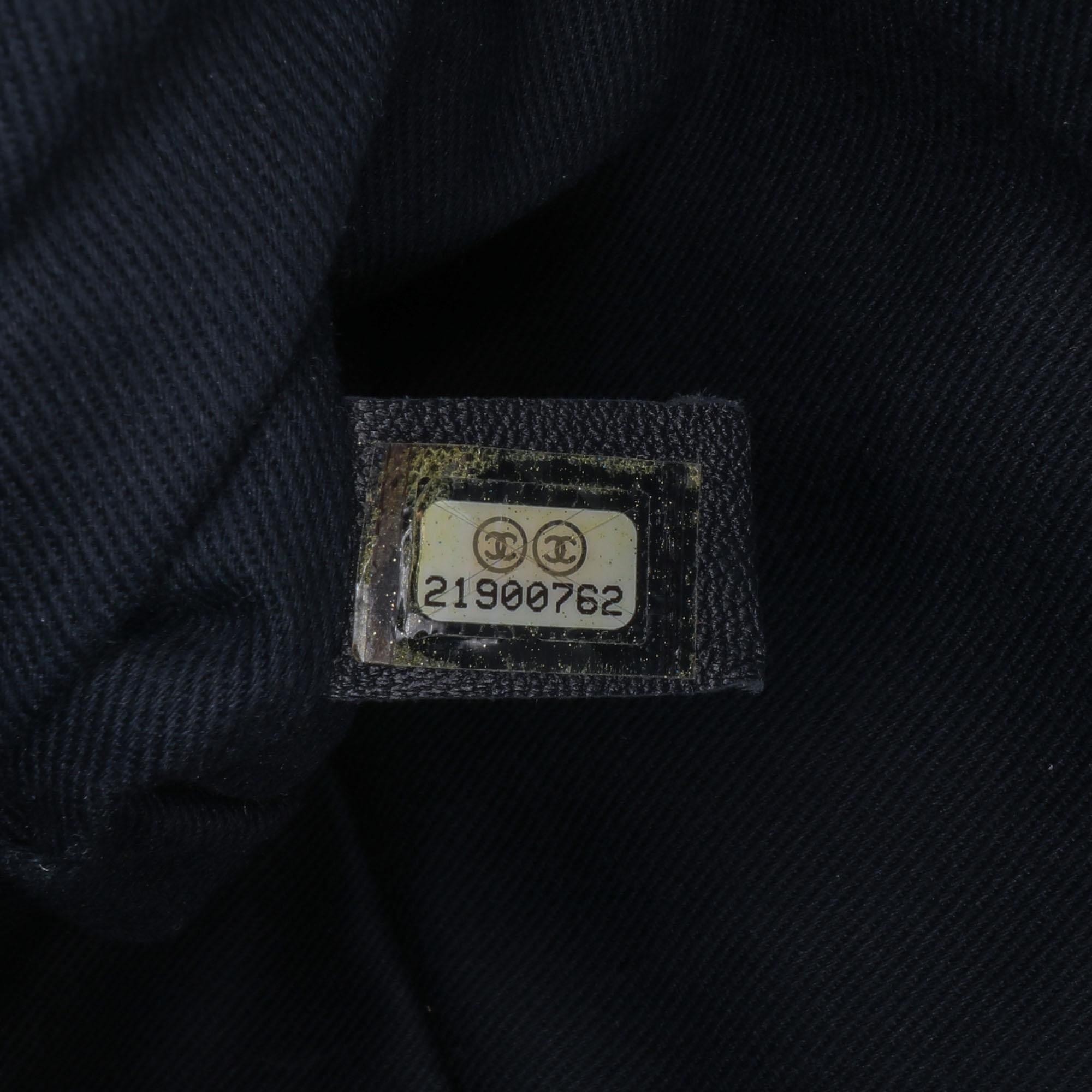 Chanel Medium Chevron Wrinkled Calfskin Medallion Charm Tote