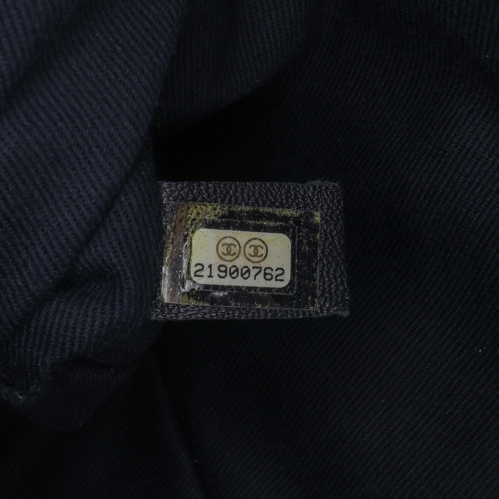 Chanel Medium Chevron Wrinkled Calfskin Medallion Charm Tote