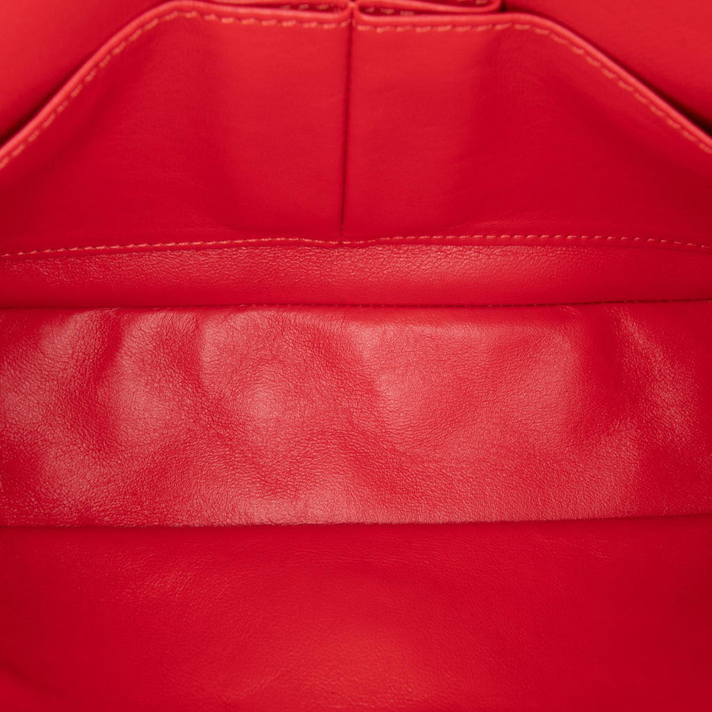 Chanel Medium Classic Bicolor Lambskin Double Flap