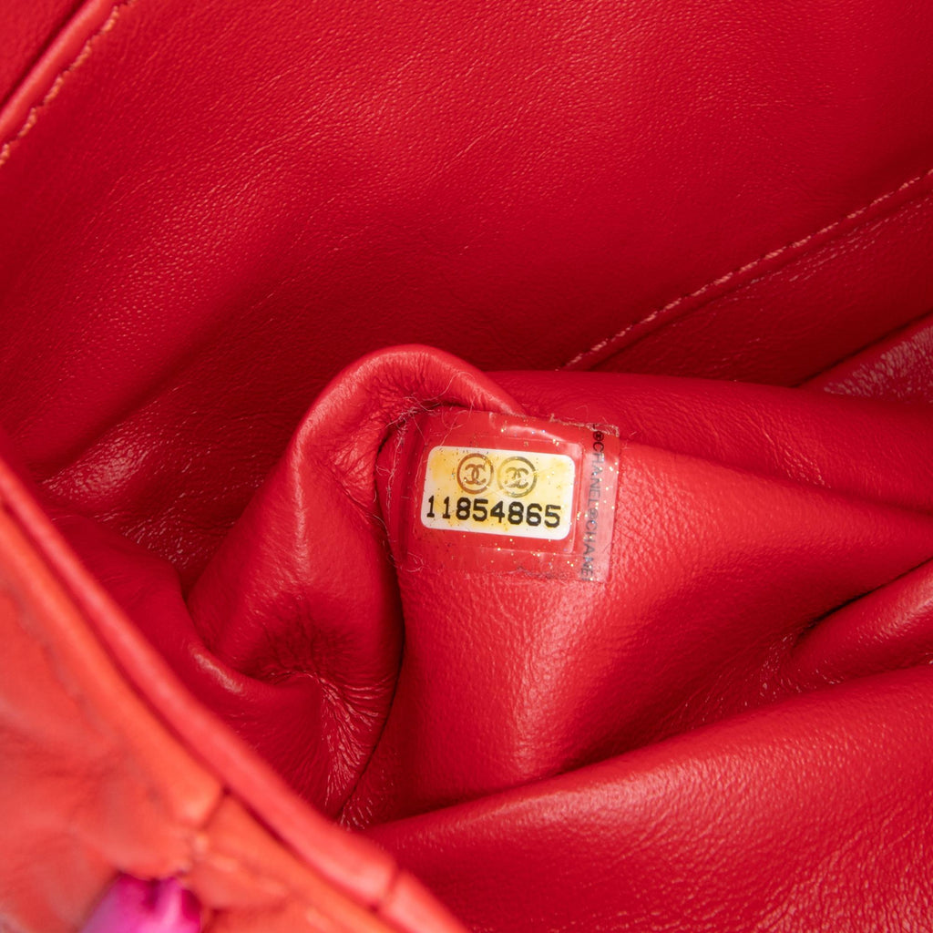 Chanel Medium Classic Bicolor Lambskin Double Flap