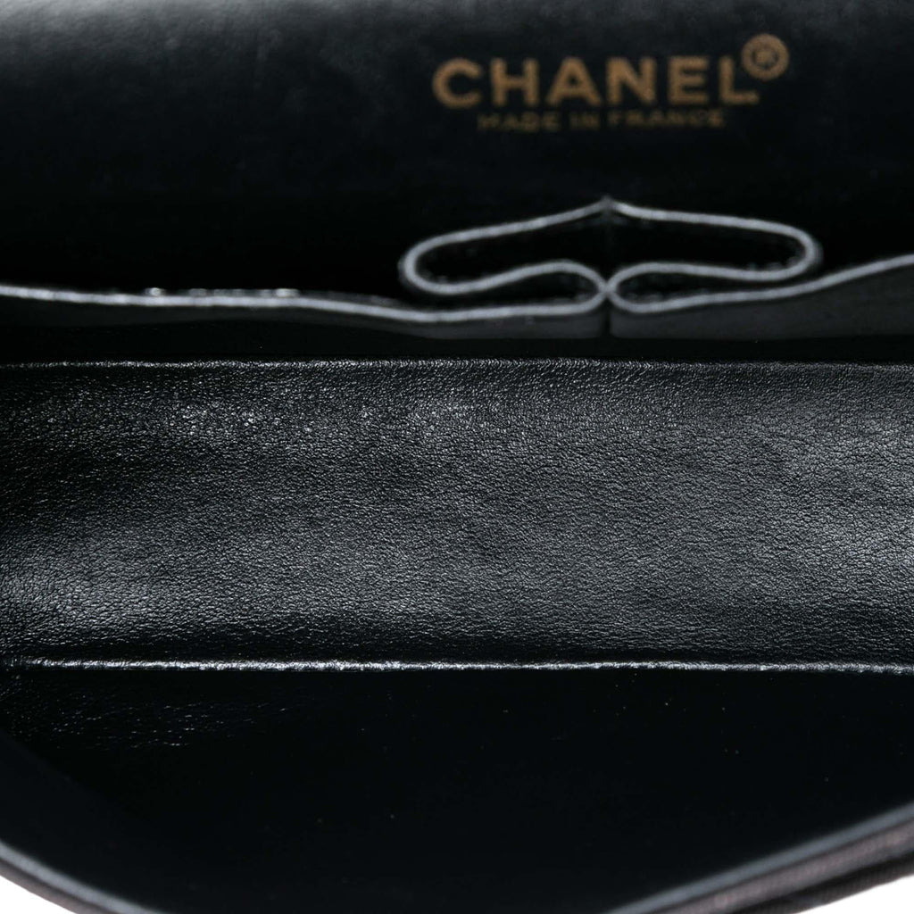 Chanel Medium Classic Canvas Coco Print Double Flap