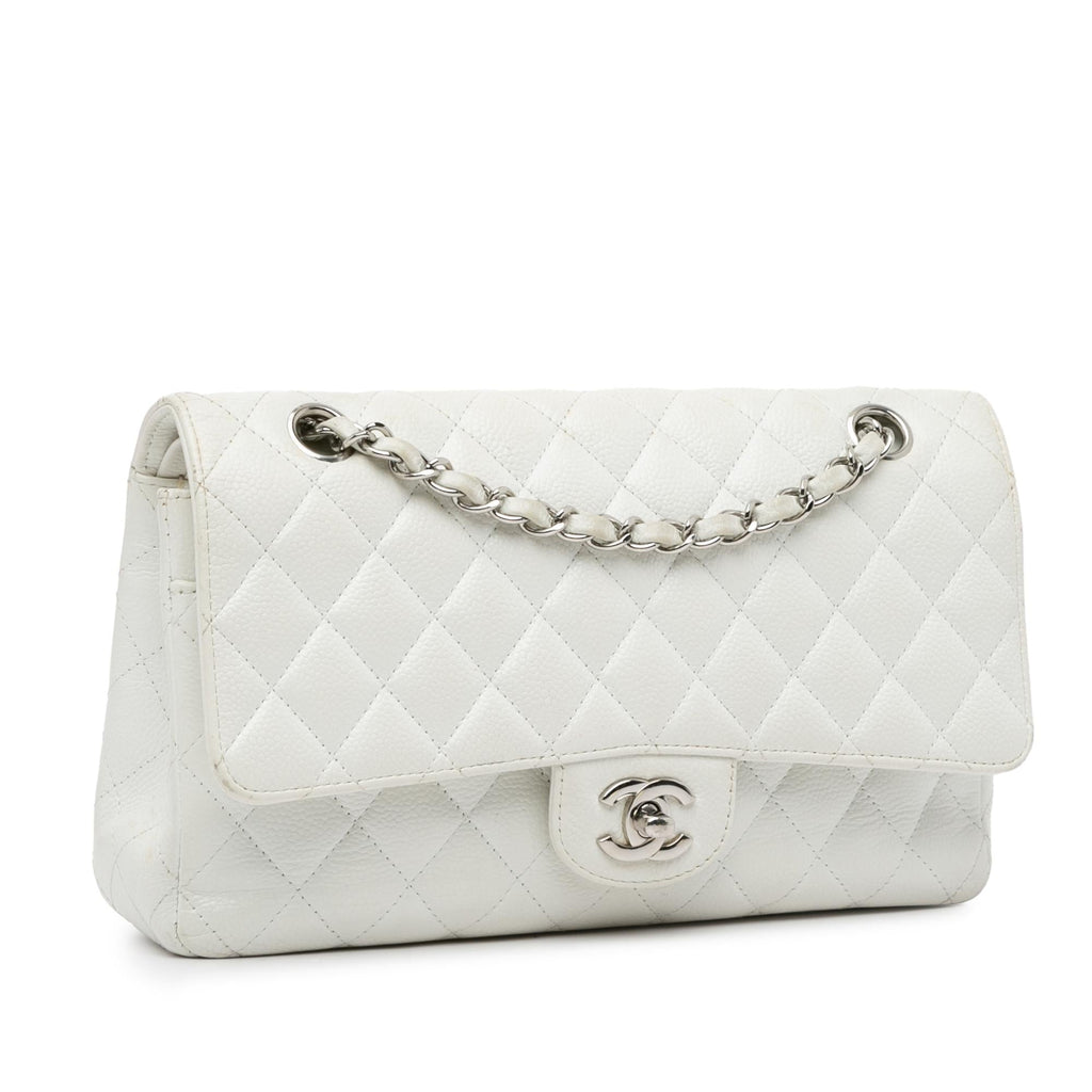 Chanel Medium Classic Caviar Double Flap (SHG-J0uMdj)