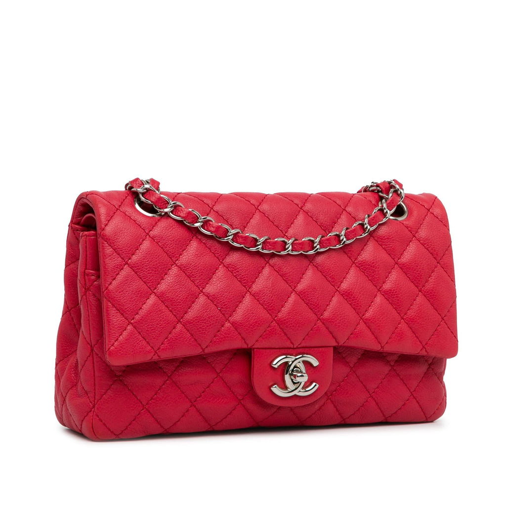 Chanel Medium Classic Caviar Double Flap (SHG-Q9dxi5)