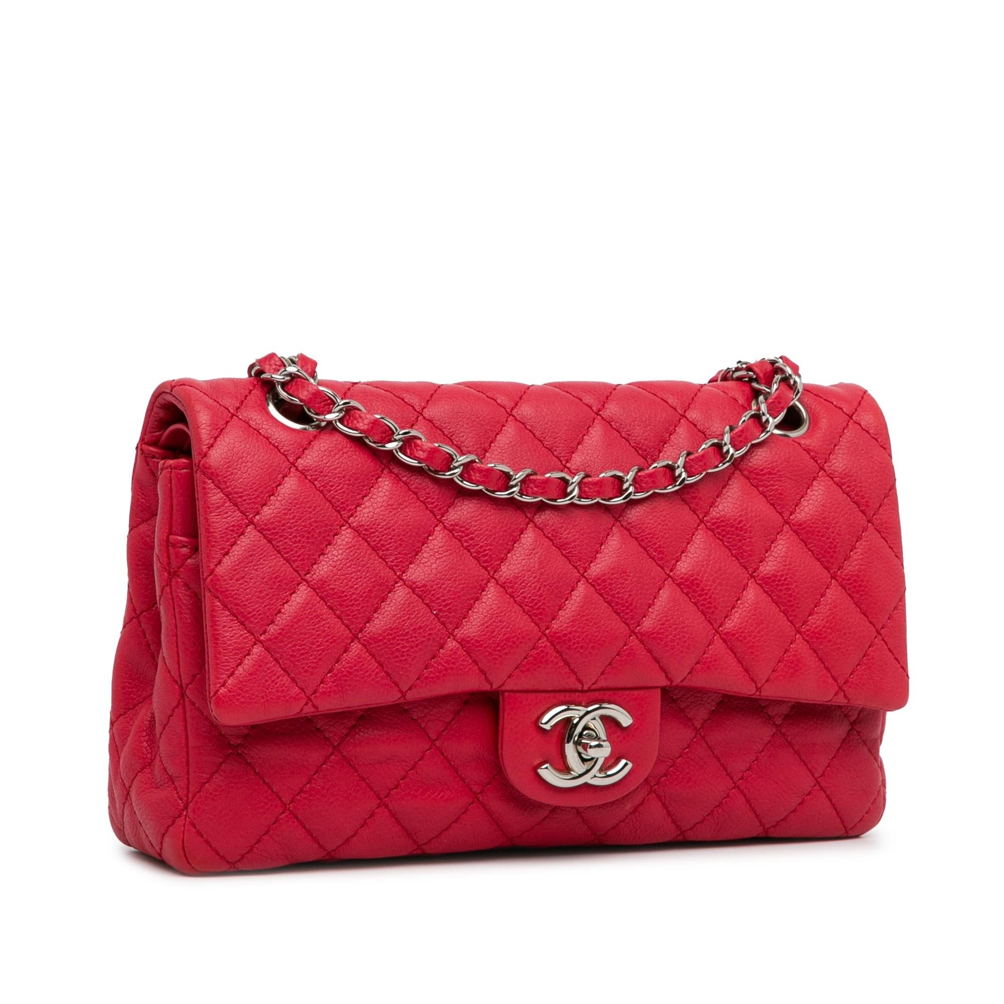 Chanel Medium Classic Caviar Double Flap (SHG-Q9dxi5)