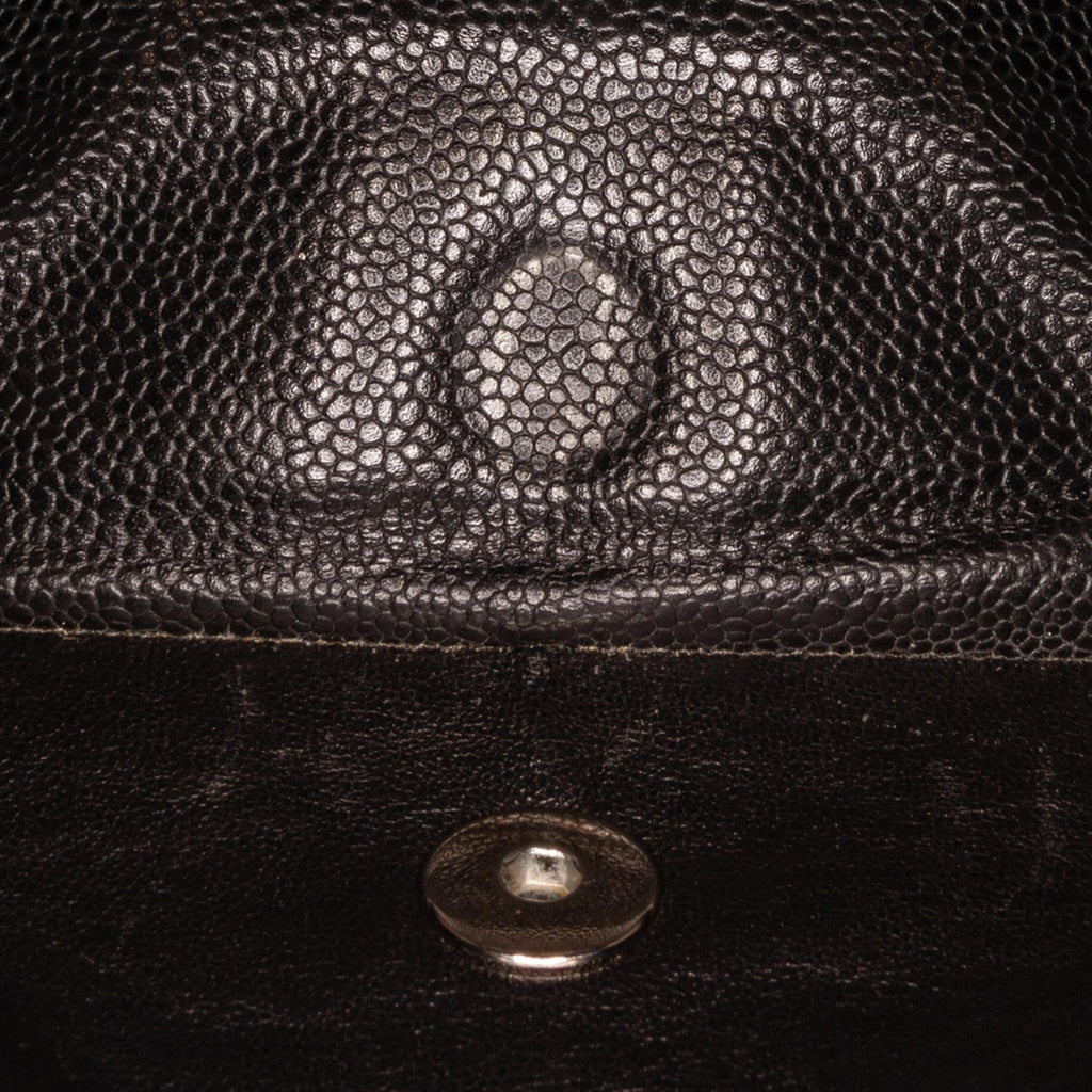 Chanel Medium Classic Caviar Double Flap (SHG-WNK0ZG)