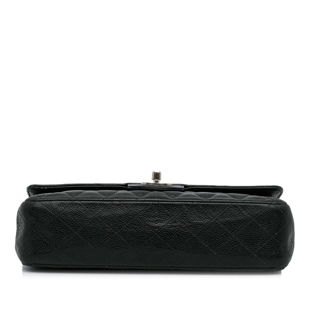 Chanel Medium Classic Caviar Double Flap (SHG-WNK0ZG)