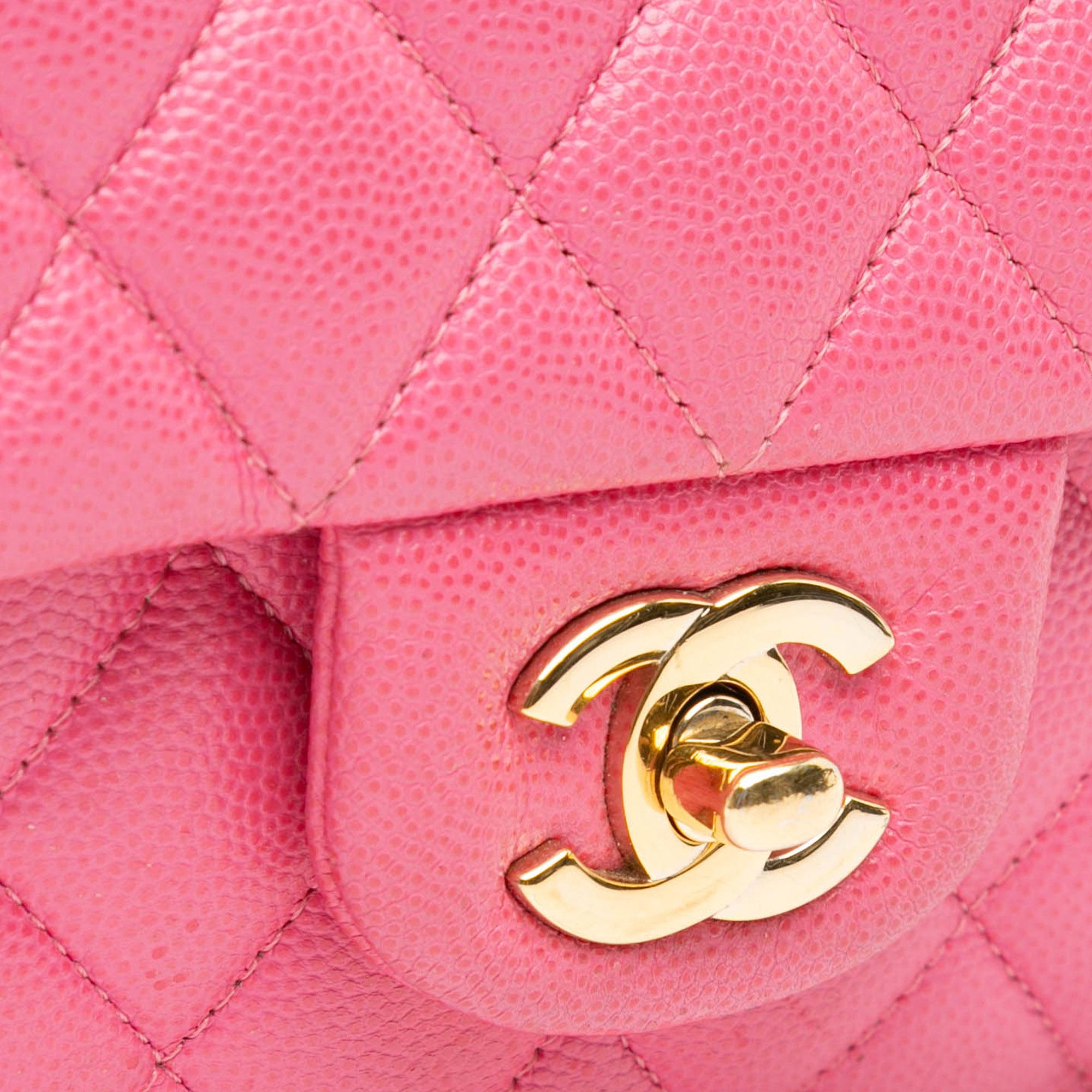 Chanel Medium Classic Caviar Double Flap (SHG-nLVABz)