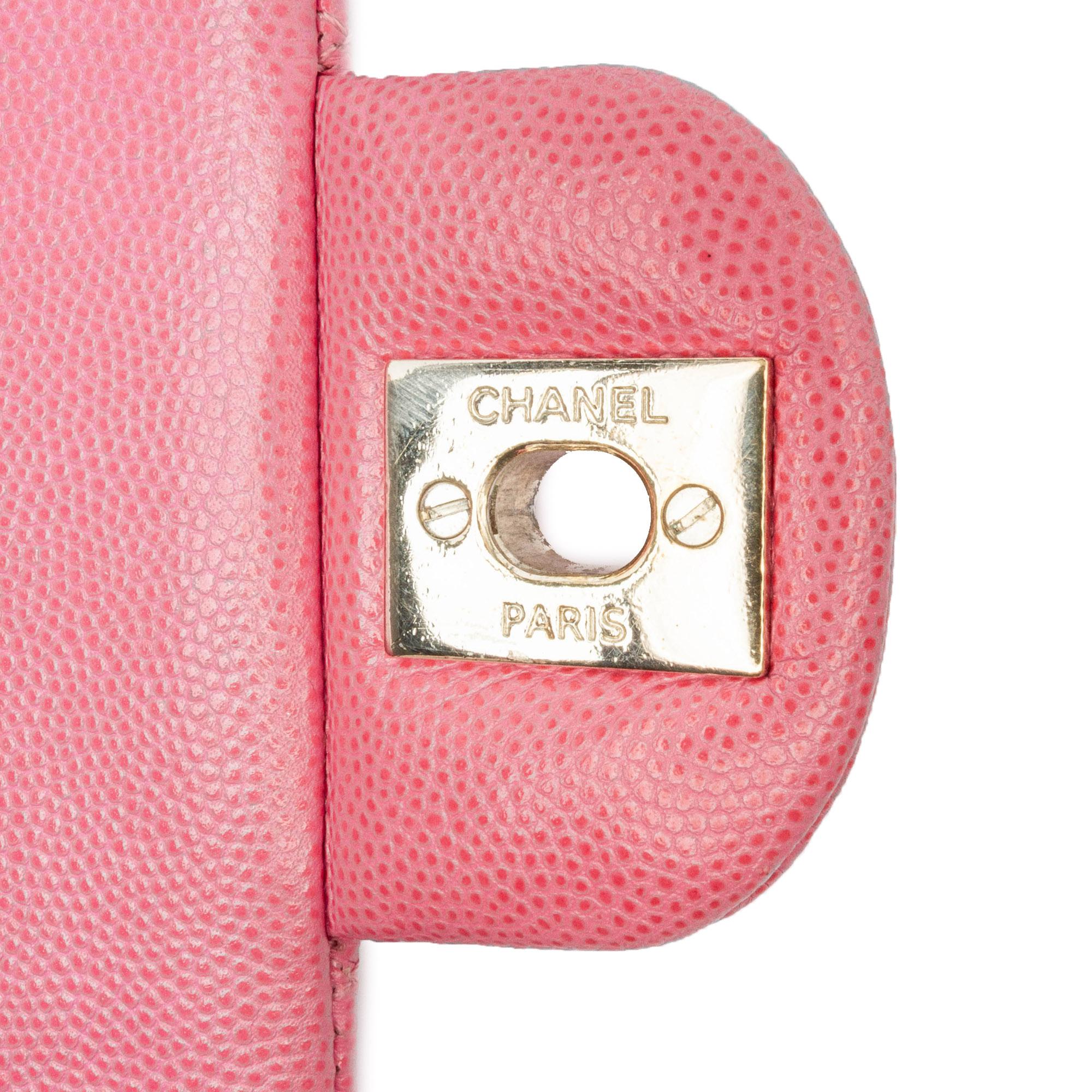 Chanel Medium Classic Caviar Double Flap (SHG-nLVABz)
