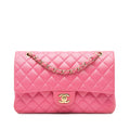 Chanel Medium Classic Caviar Double Flap (SHG-nLVABz)