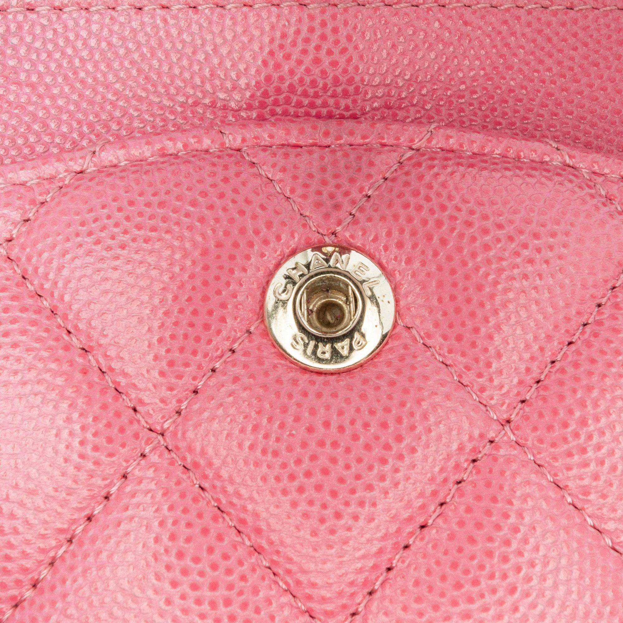 Chanel Medium Classic Caviar Double Flap (SHG-nLVABz)