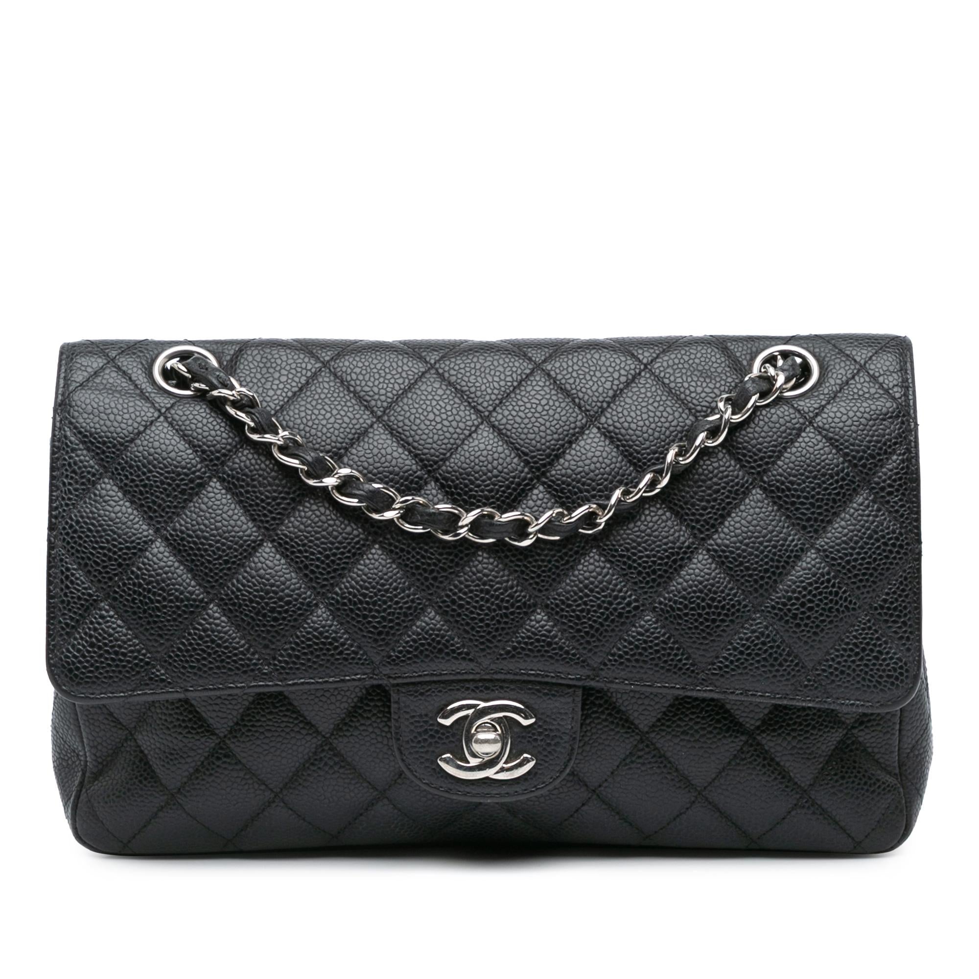 Chanel Medium Classic Caviar Double Flap