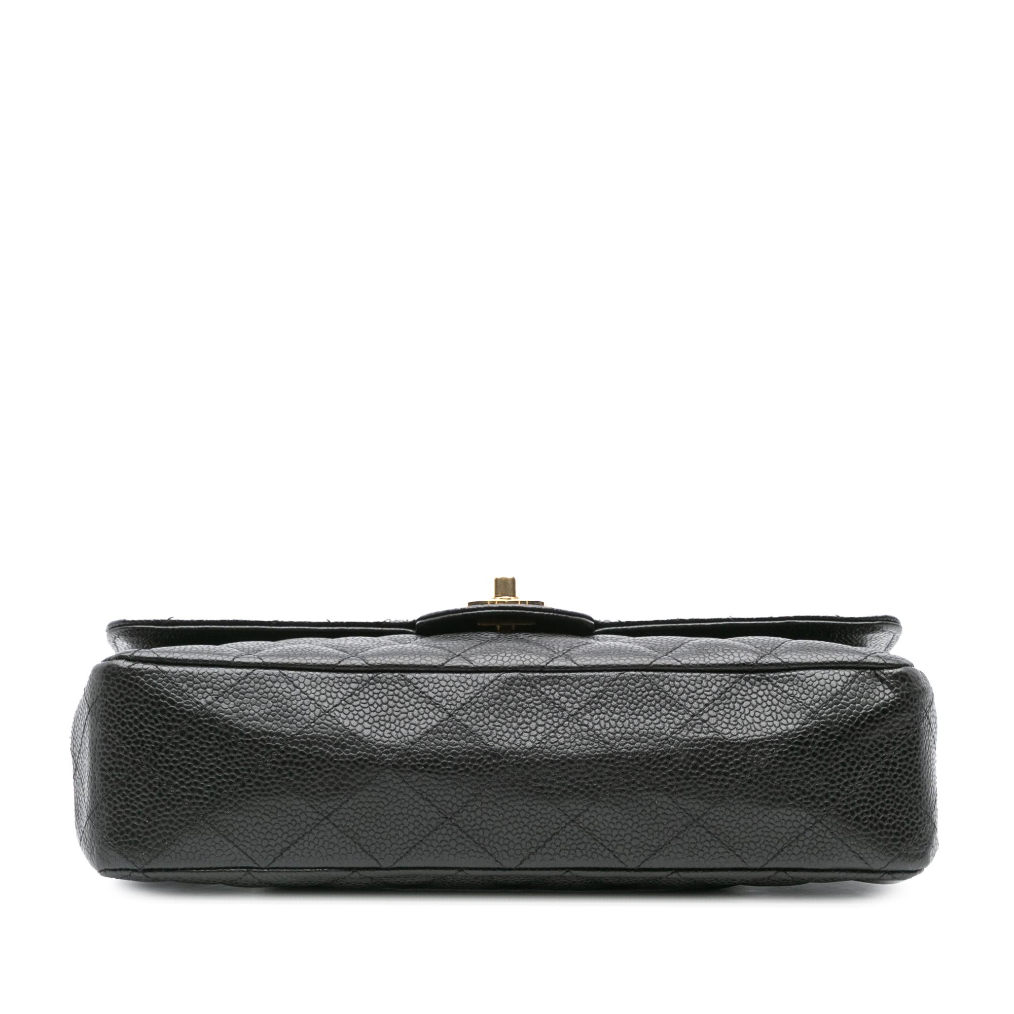 Chanel Medium Classic Caviar Double Flap