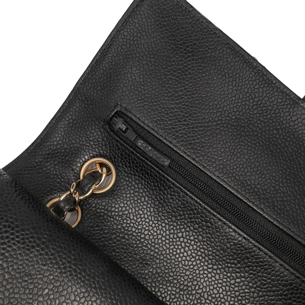 Chanel Medium Classic Caviar Double Flap