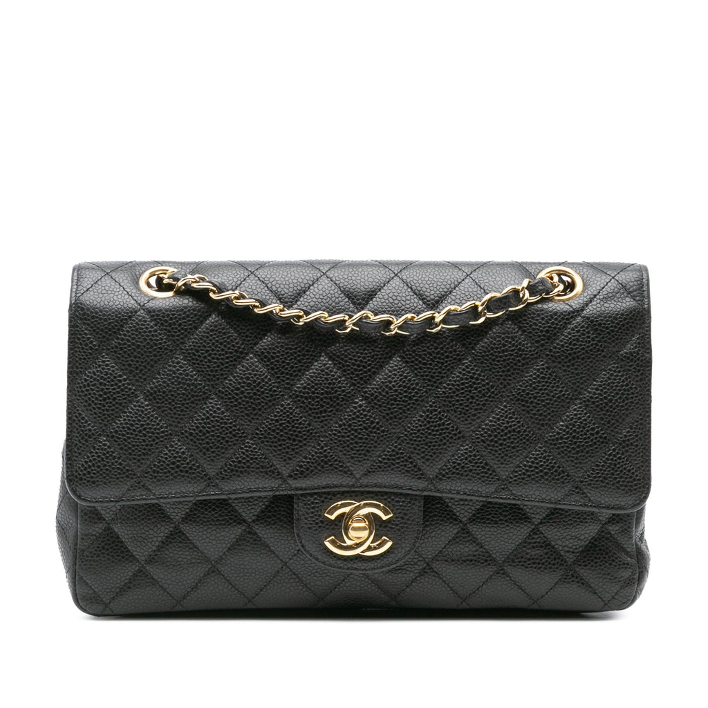 Chanel Medium Classic Caviar Double Flap