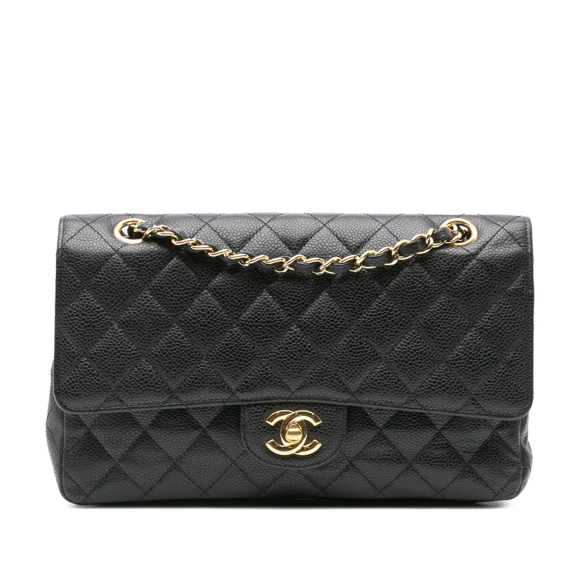 Chanel Medium Classic Caviar Double Flap