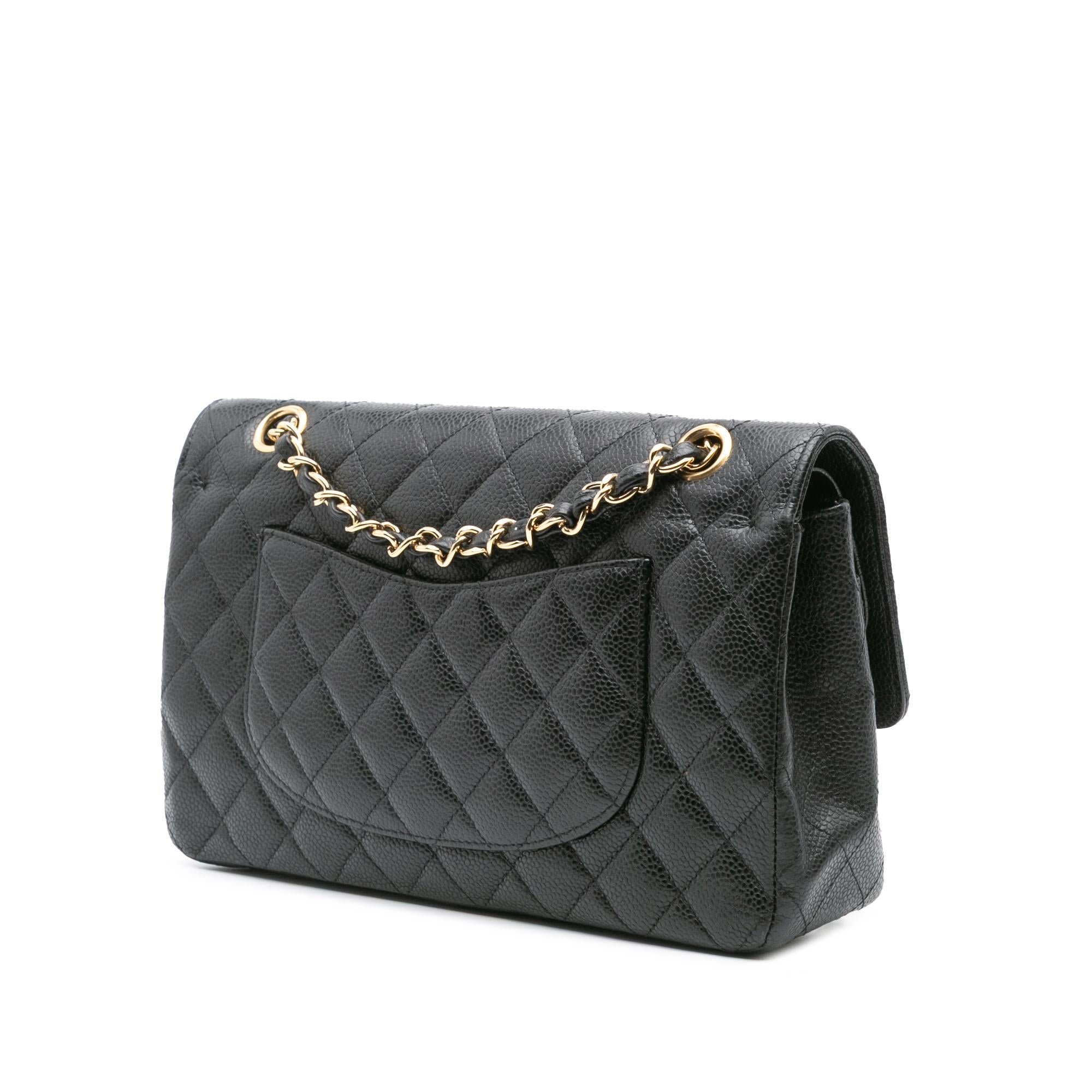 Chanel Medium Classic Caviar Double Flap