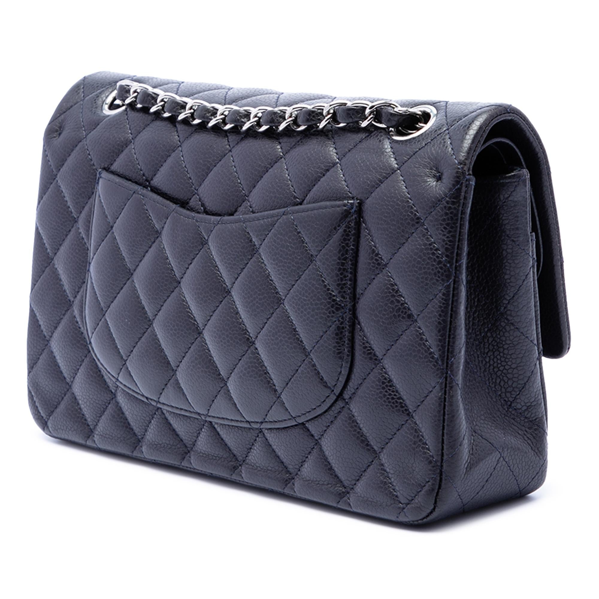 Chanel Medium Classic Caviar Double Flap