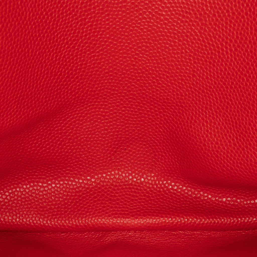 Chanel Medium Classic Chevron Caviar Double Flap (SHG-Cx8LmL)