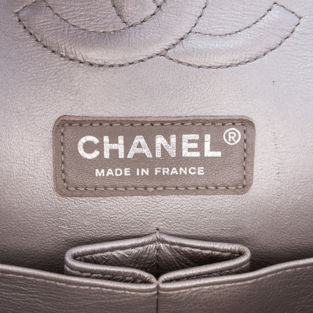Chanel Medium Classic Chevron Caviar Double Flap