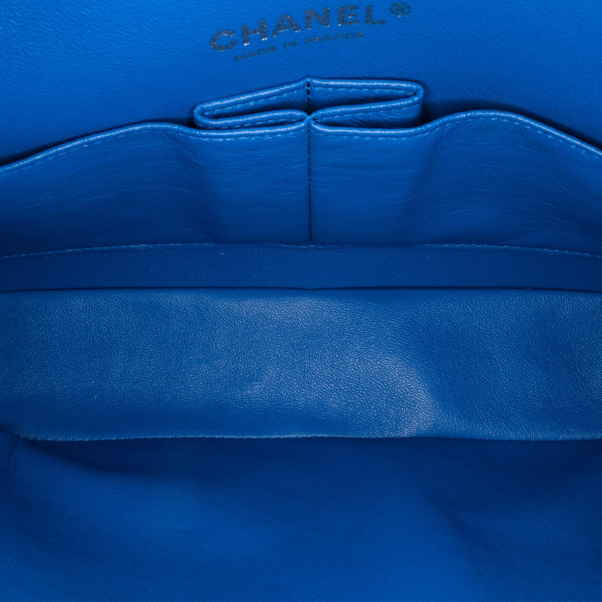 Chanel Medium Classic Chevron Caviar Double Flap