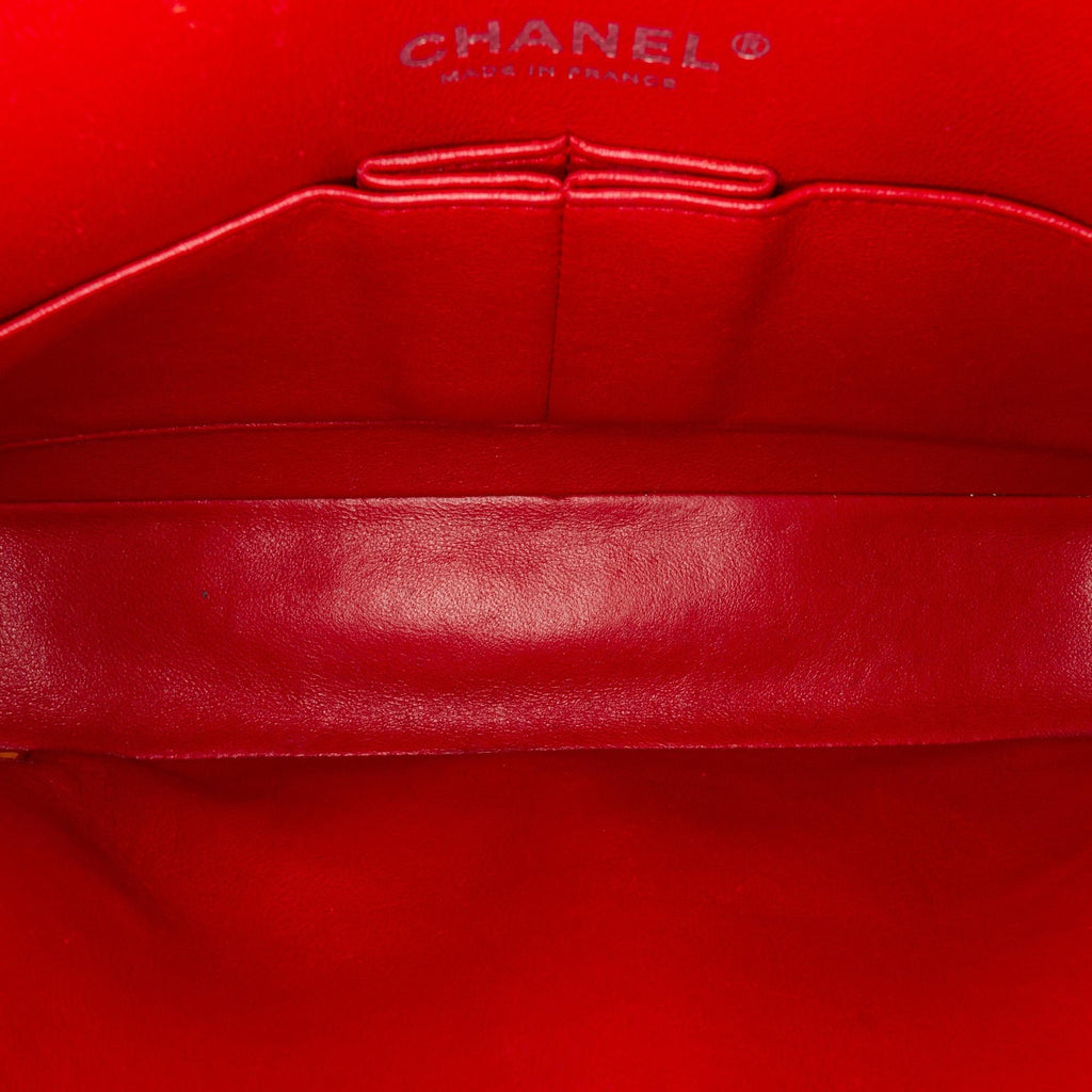 Chanel Medium Classic Chevron Caviar Double Flap