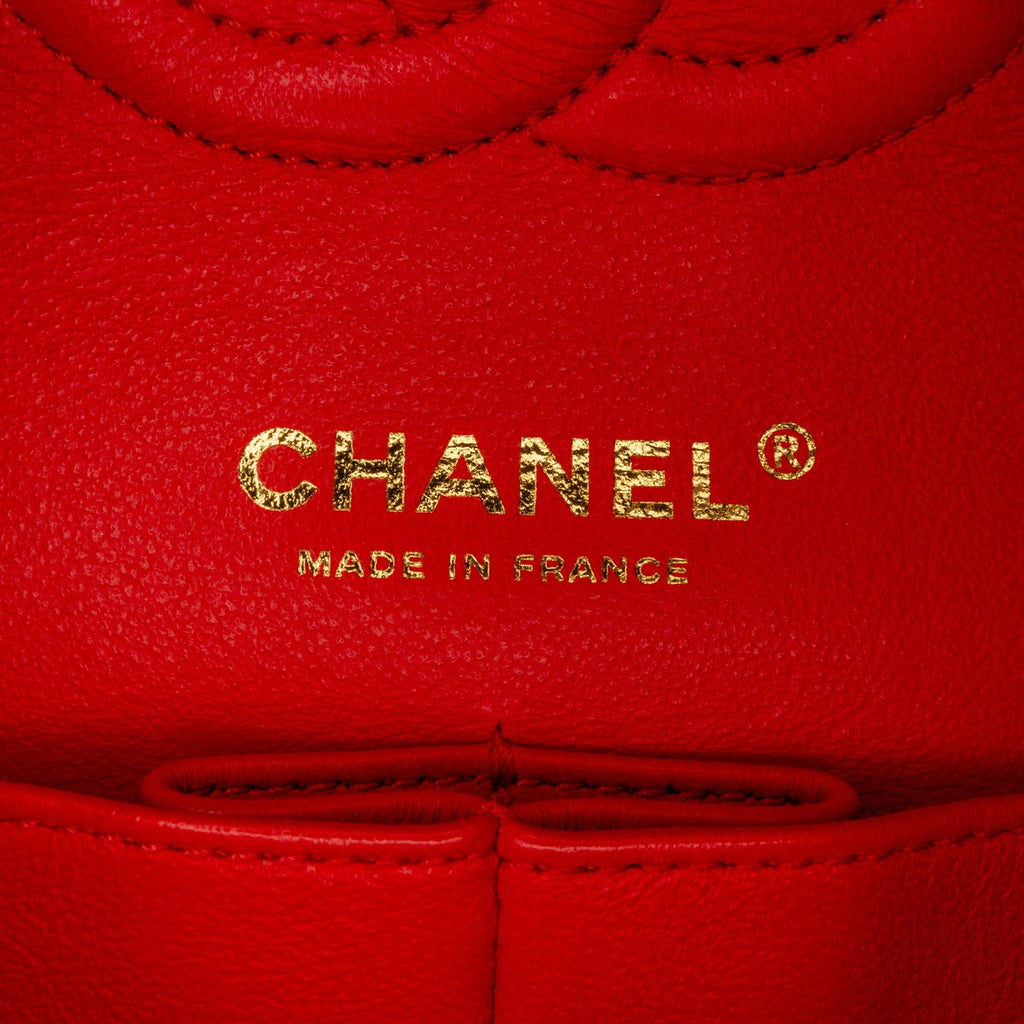 Chanel Medium Classic Chevron Lambskin Double Flap (SHG-PfQlYr)