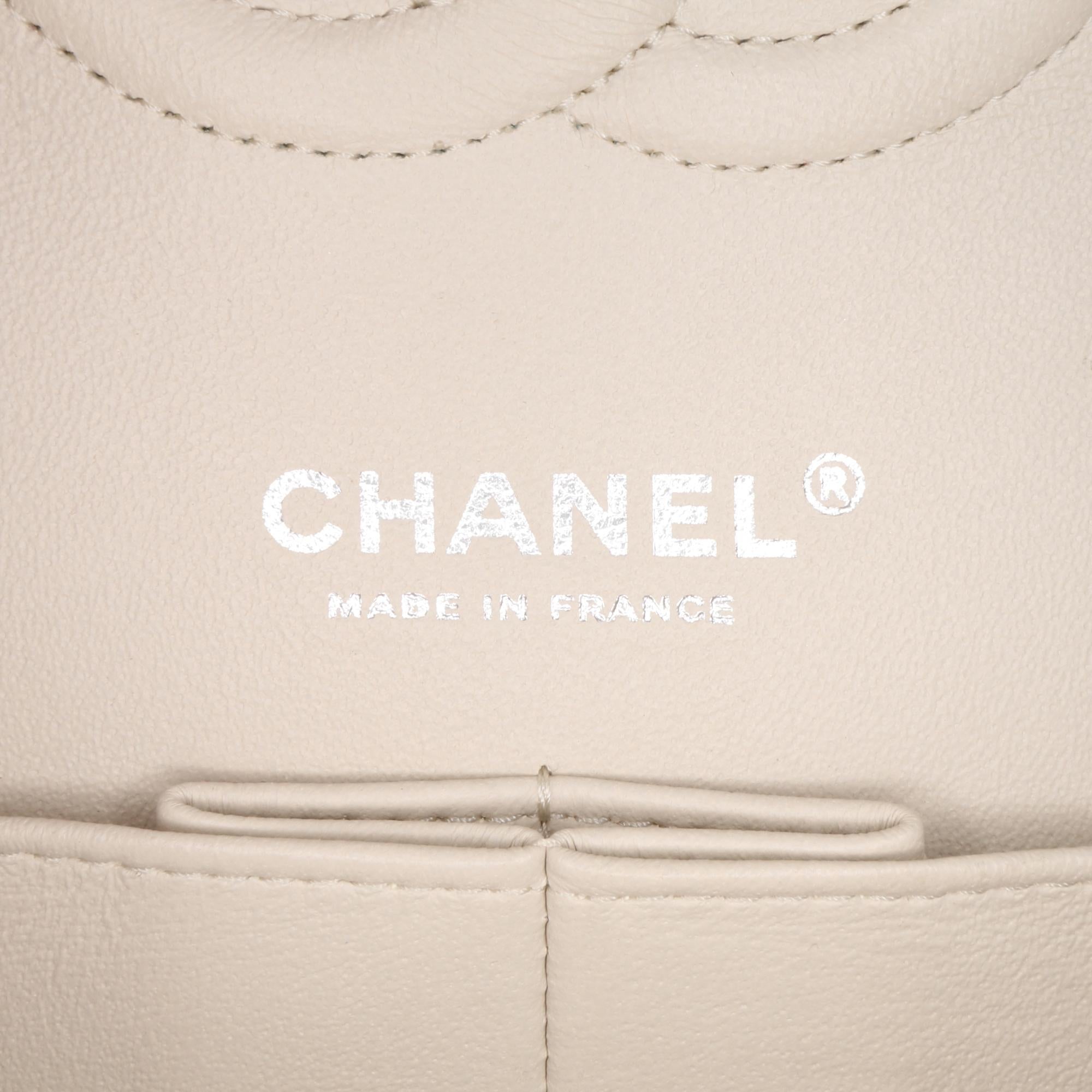 Chanel Medium Classic Chevron Lambskin Double Flap