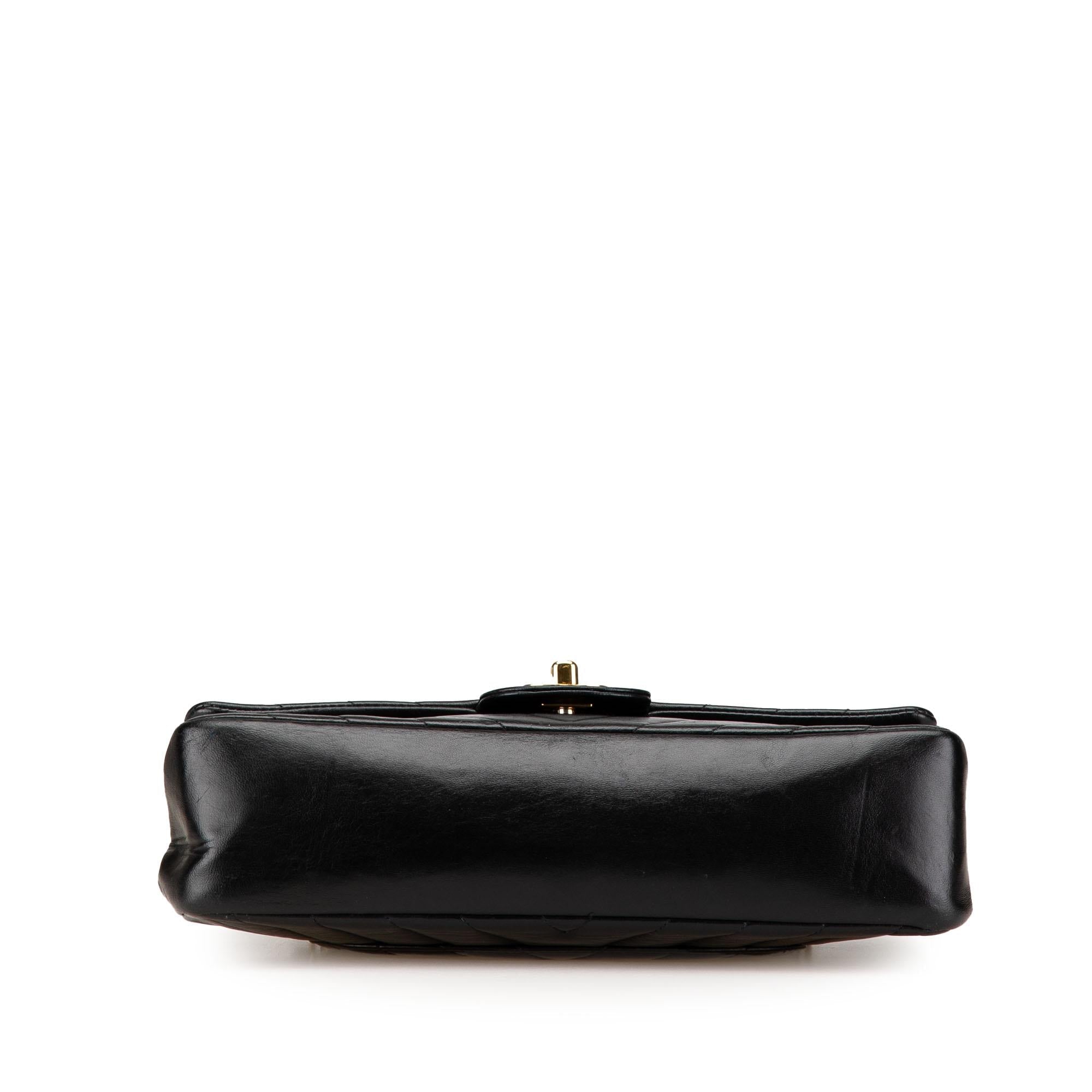 Chanel Medium Classic Chevron Lambskin Double Flap
