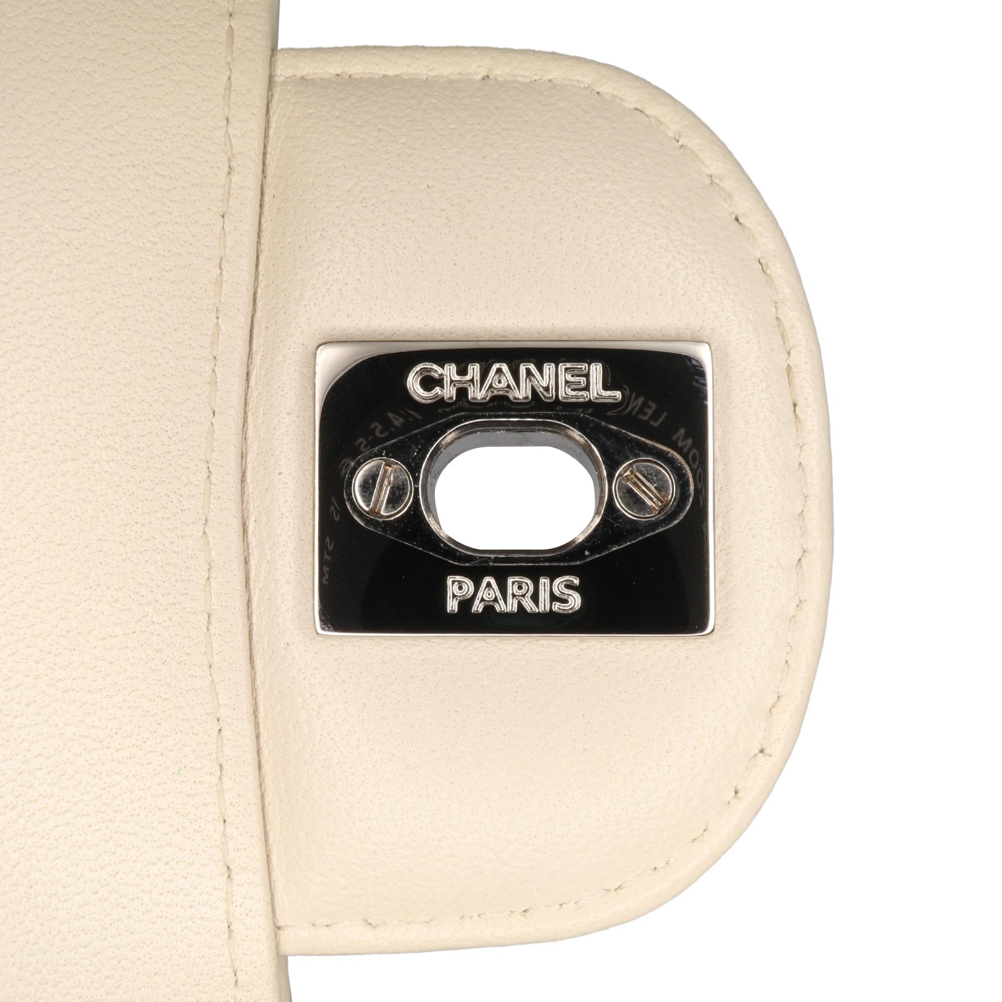 Chanel Medium Classic Chevron Lambskin Double Flap