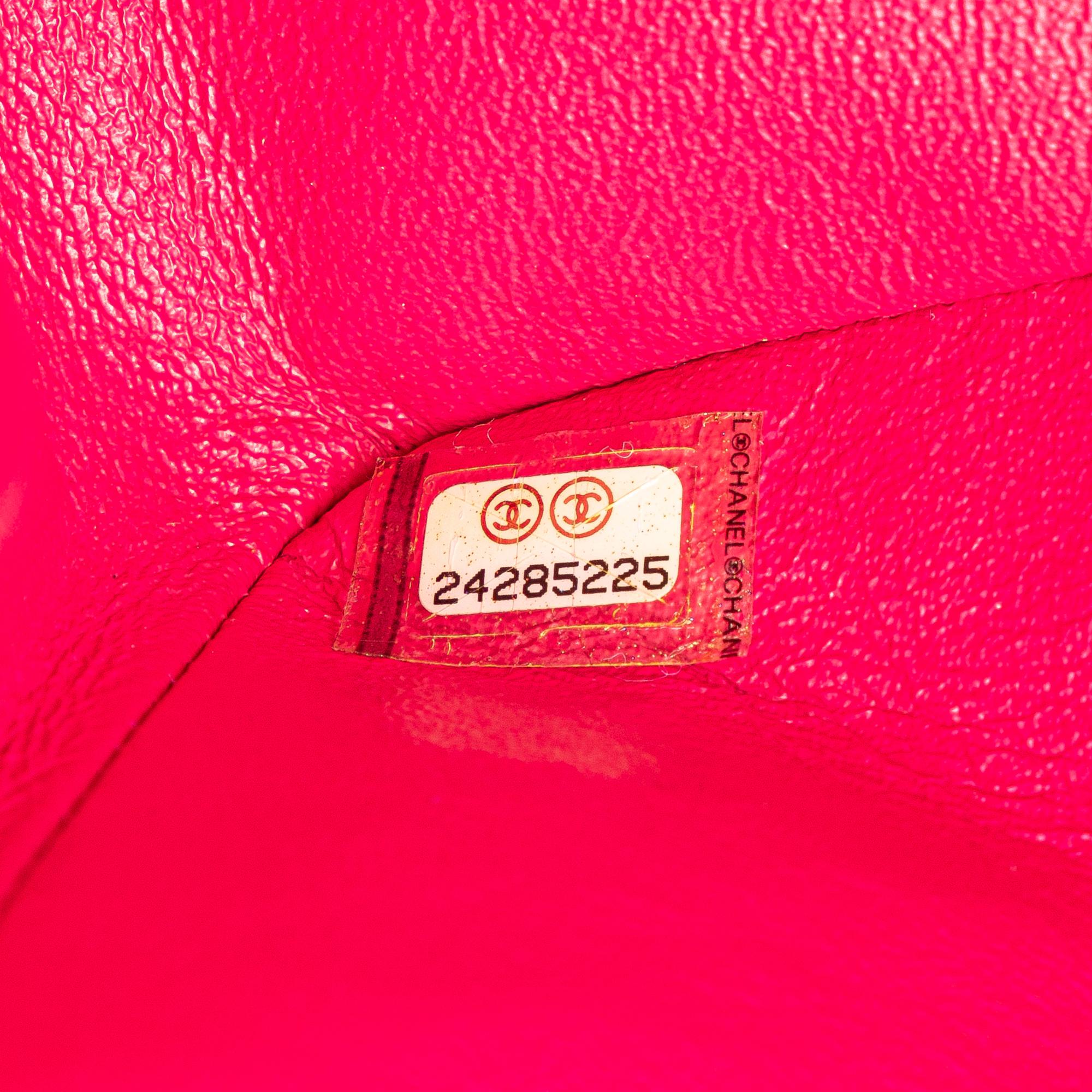 Chanel Medium Classic Chevron Lambskin Double Flap