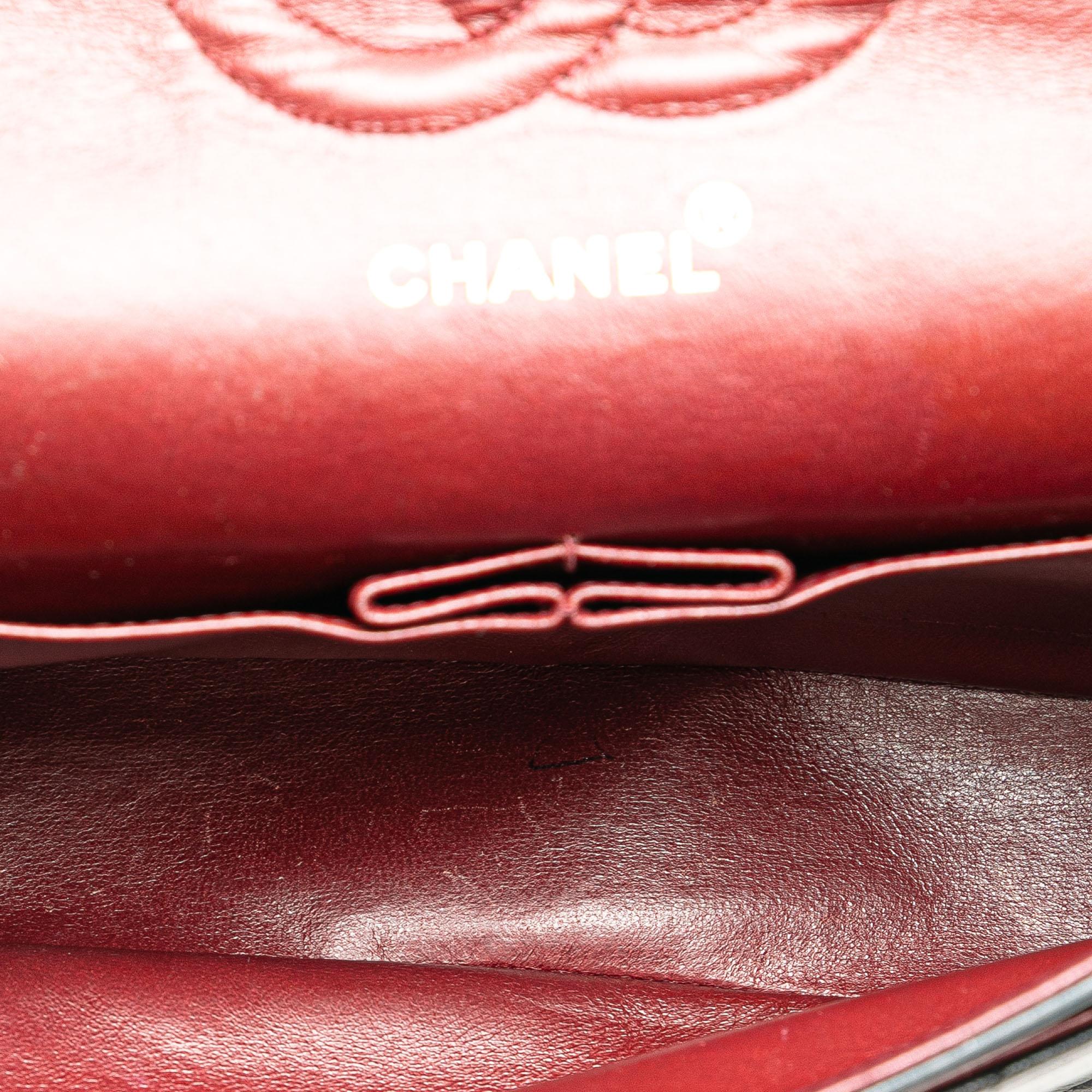 Chanel Medium Classic Chevron Lambskin Double Flap