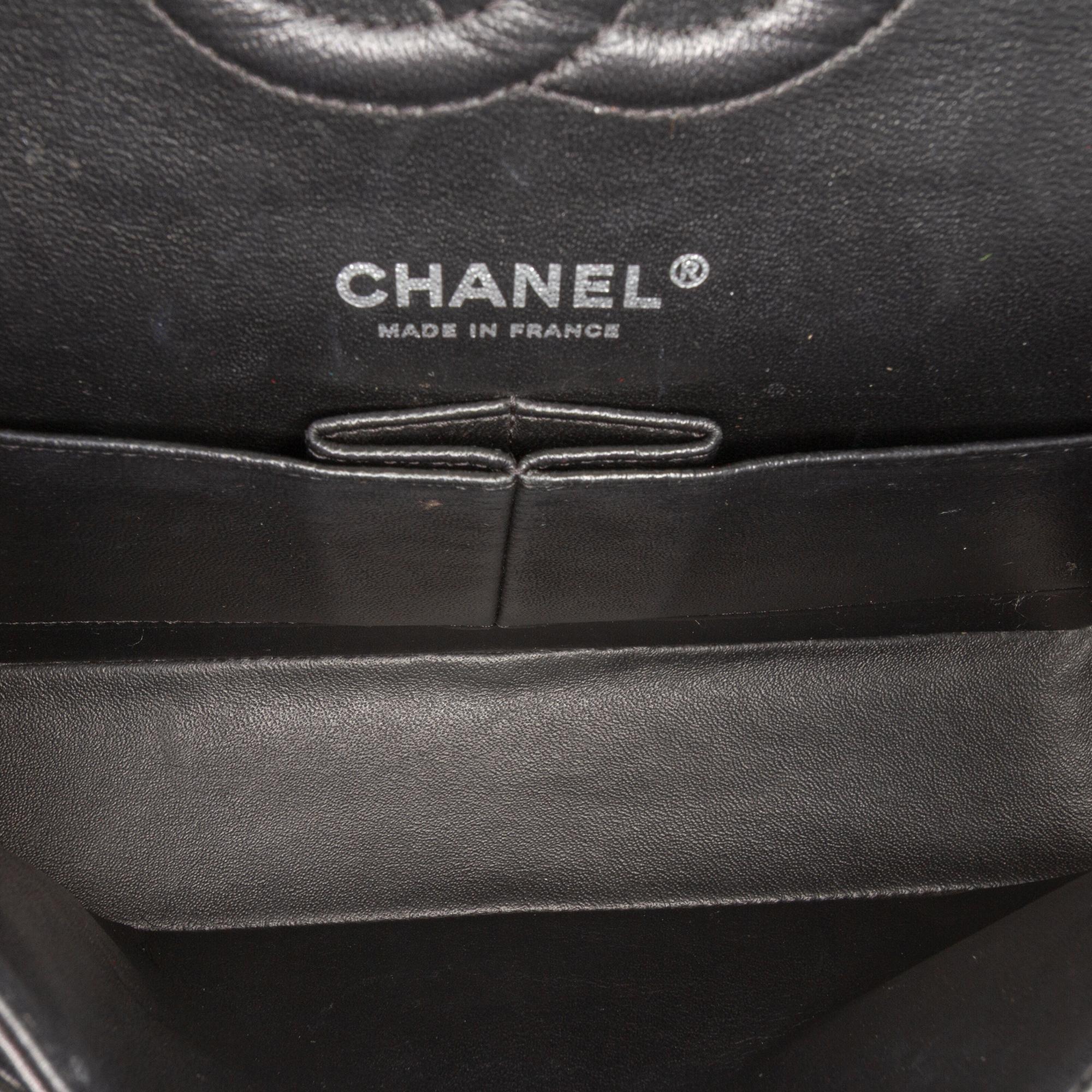 Chanel Medium Classic Chevron Lambskin Double Flap