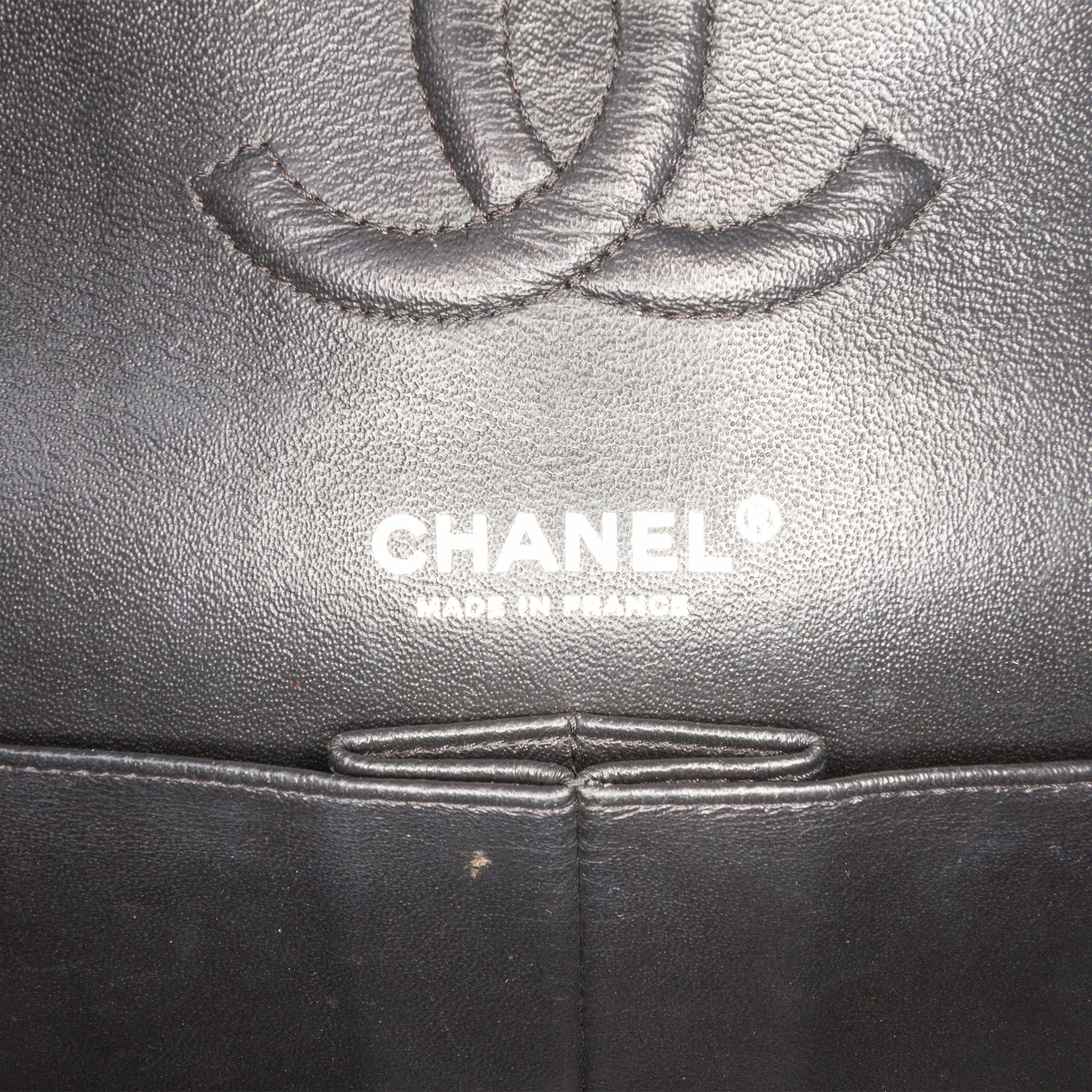 Chanel Medium Classic Chevron Lambskin Double Flap