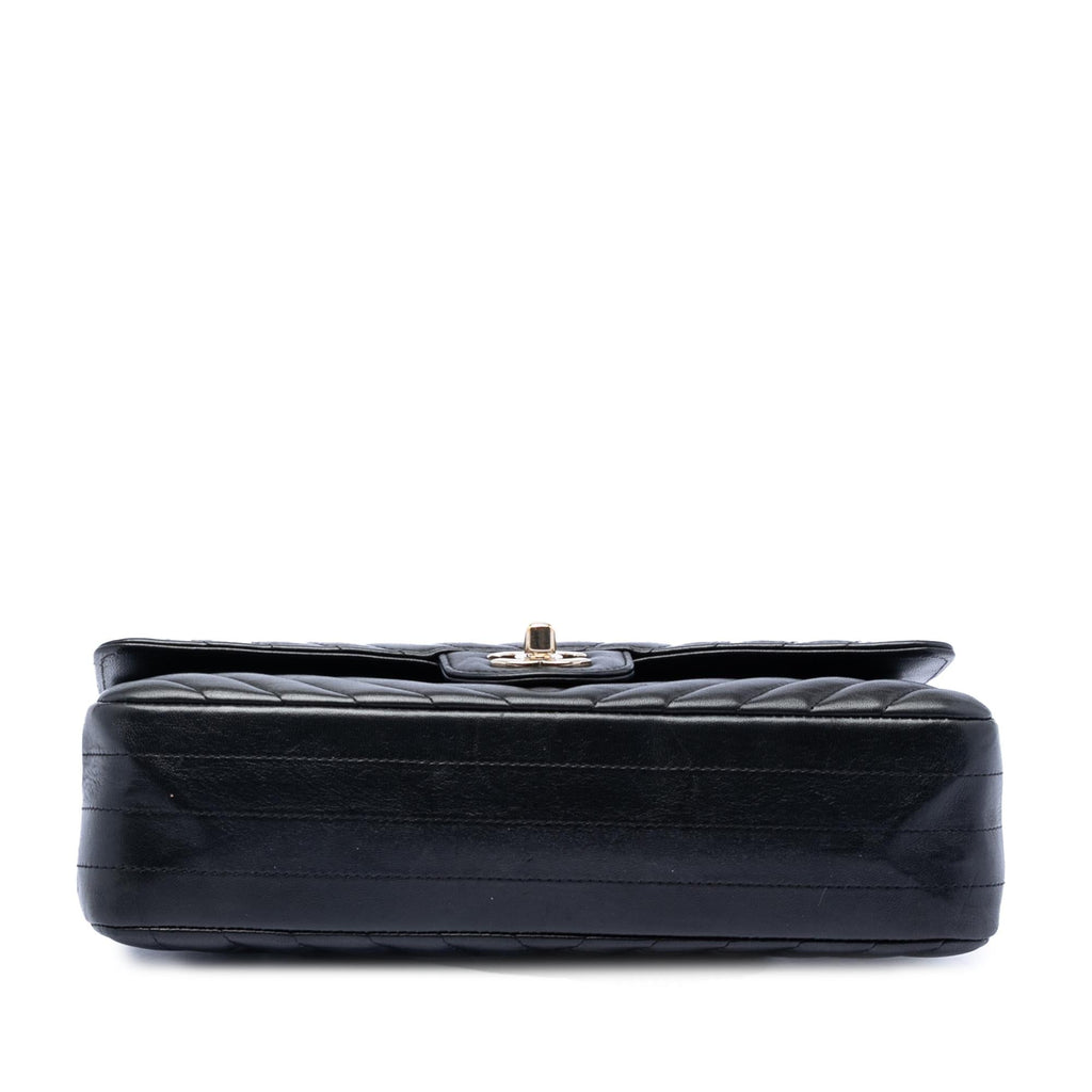 Chanel Medium Classic Chevron Lambskin Double Flap